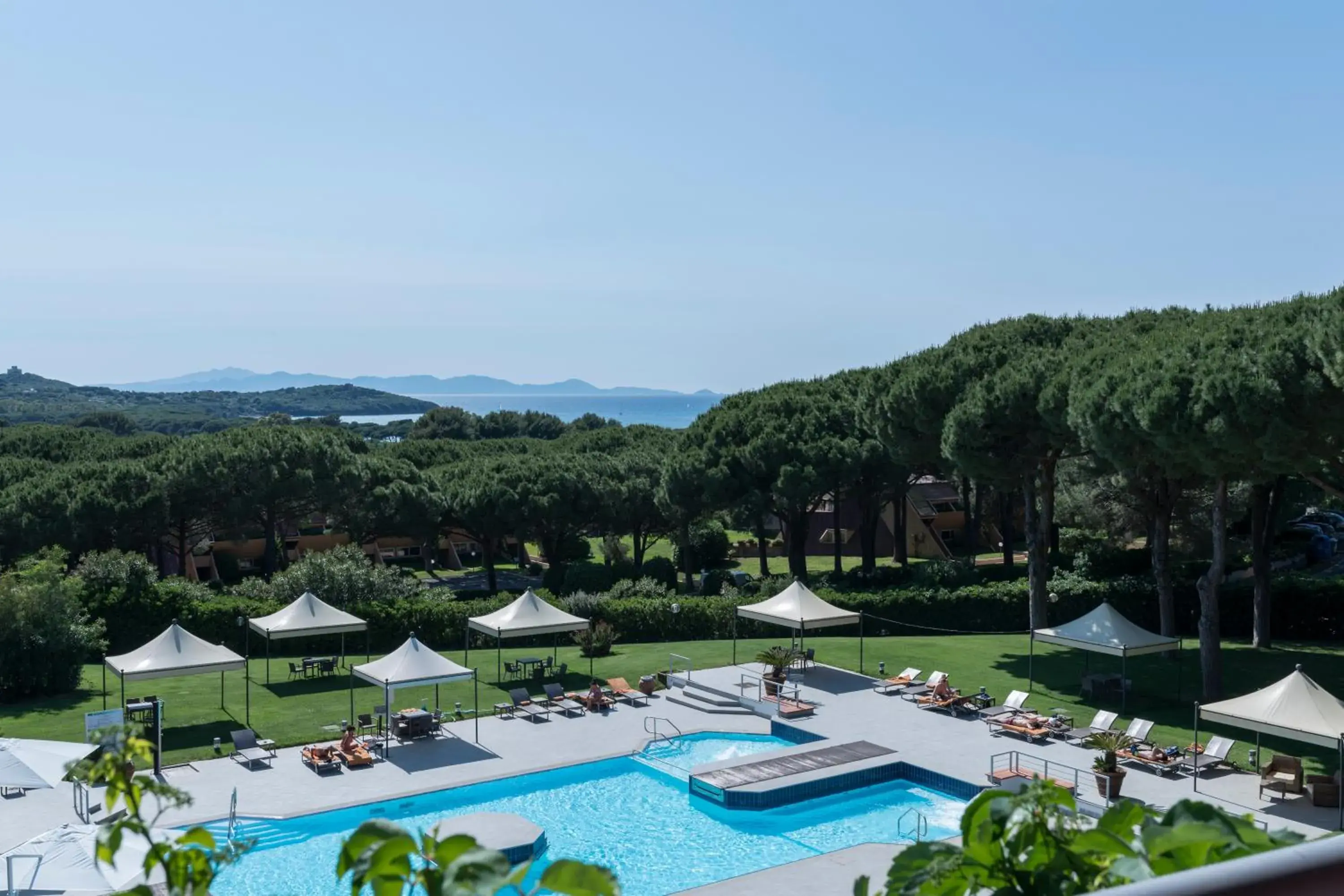 Swimming pool, Pool View in Golf Hotel Punta Ala