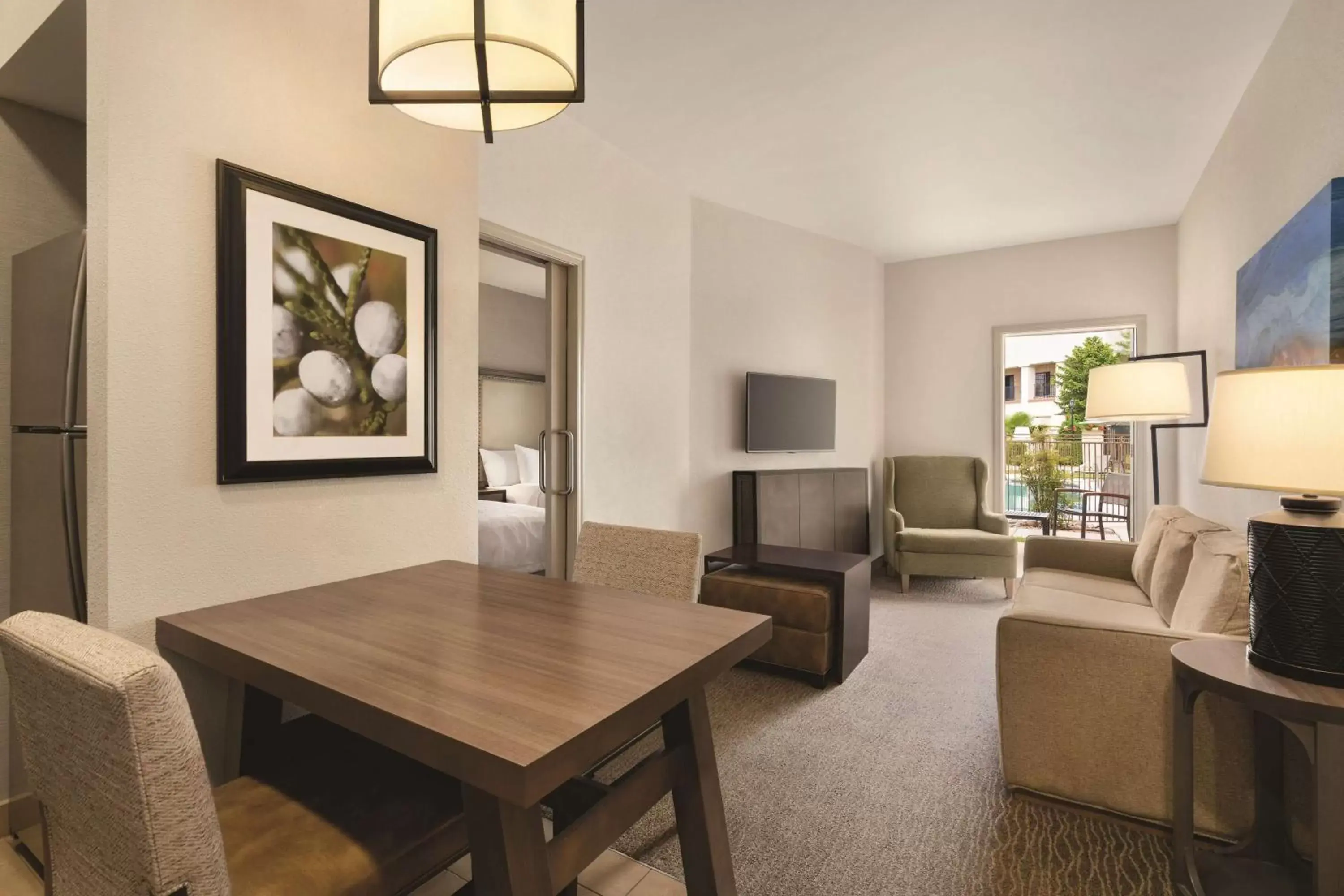 Living room, Seating Area in Homewood Suites Tucson St. Philip's Plaza University