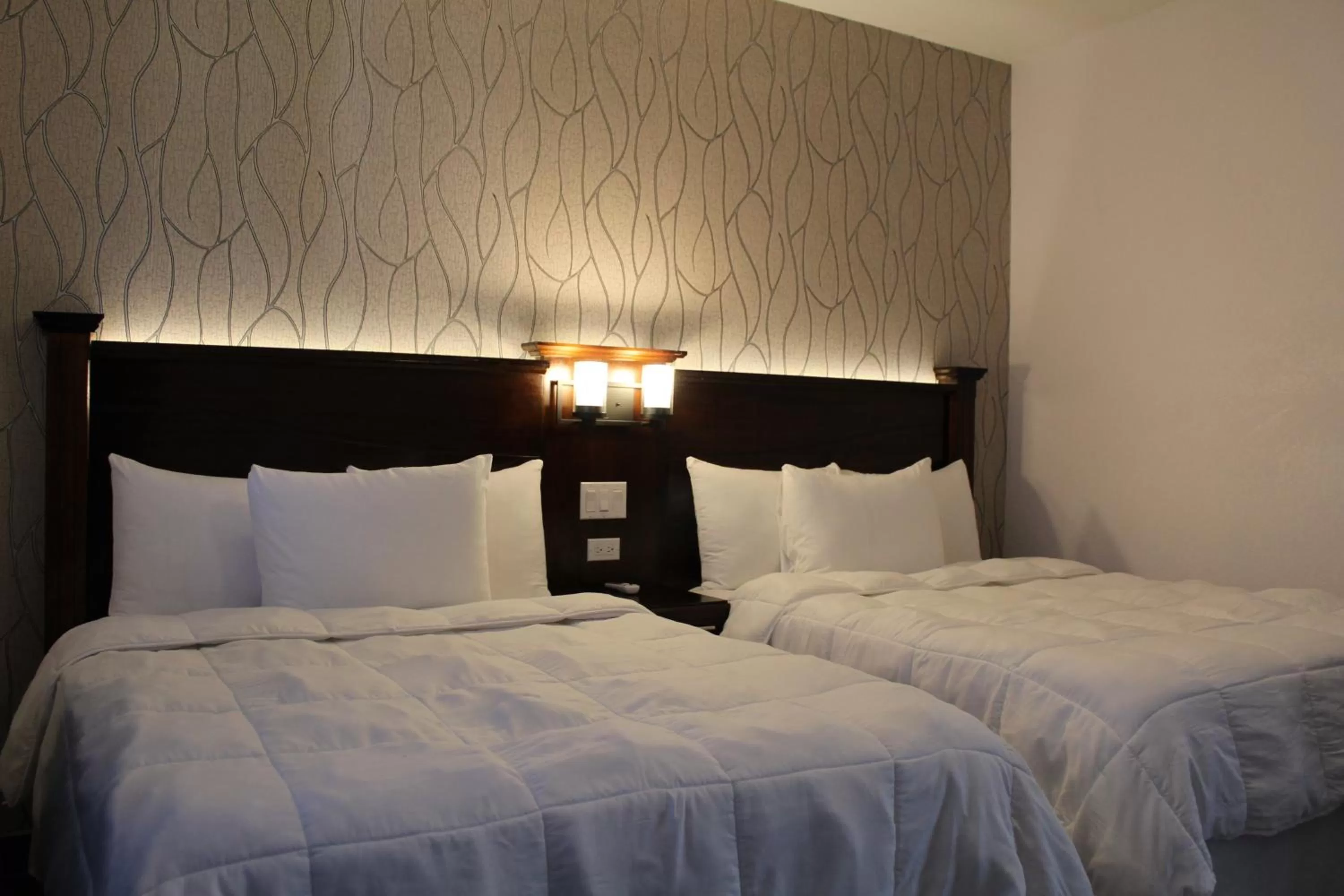 Bed in Barefoot Caye Caulker Hotel