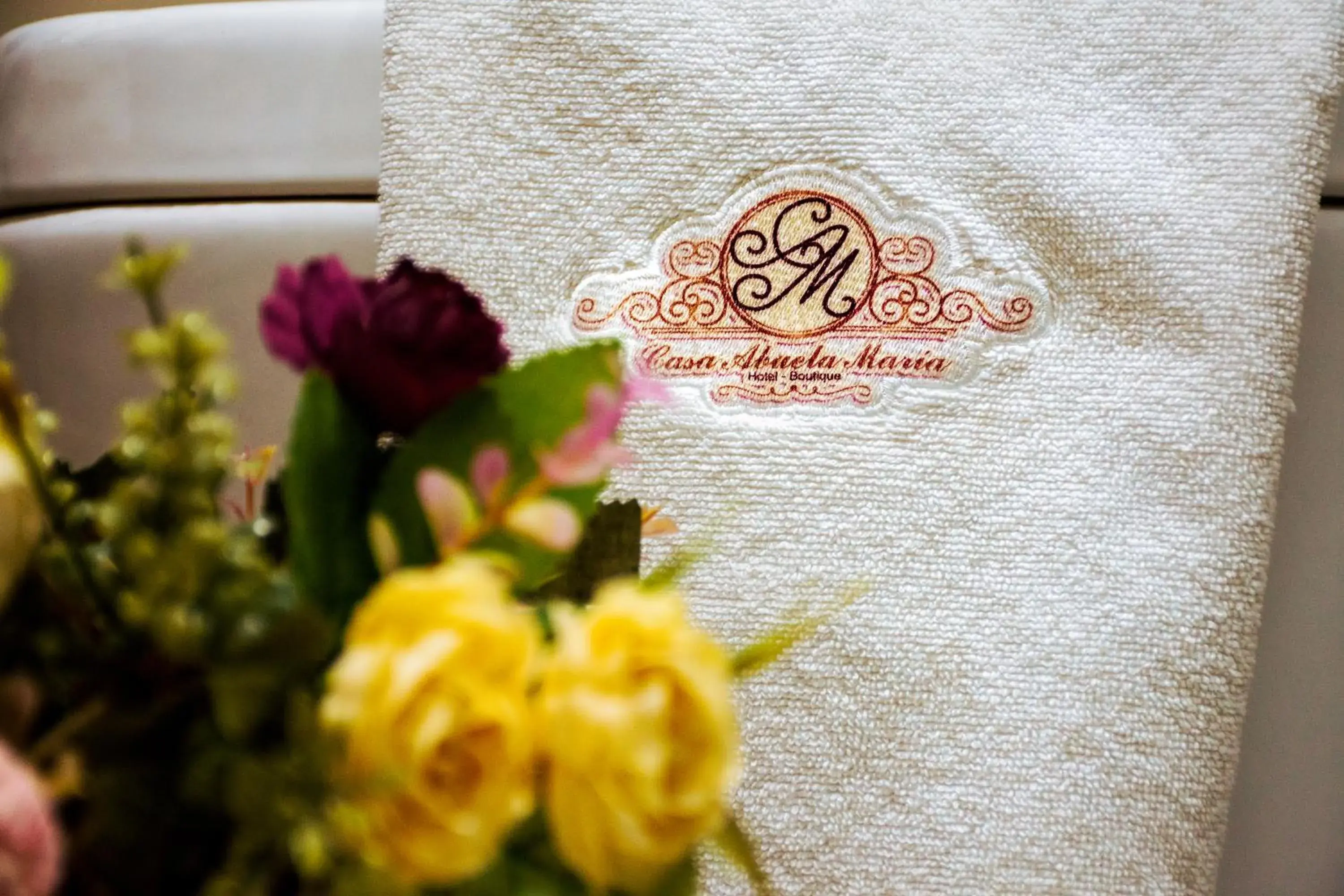 Shower, Property Logo/Sign in Hotel Boutique Casa Abuela Maria