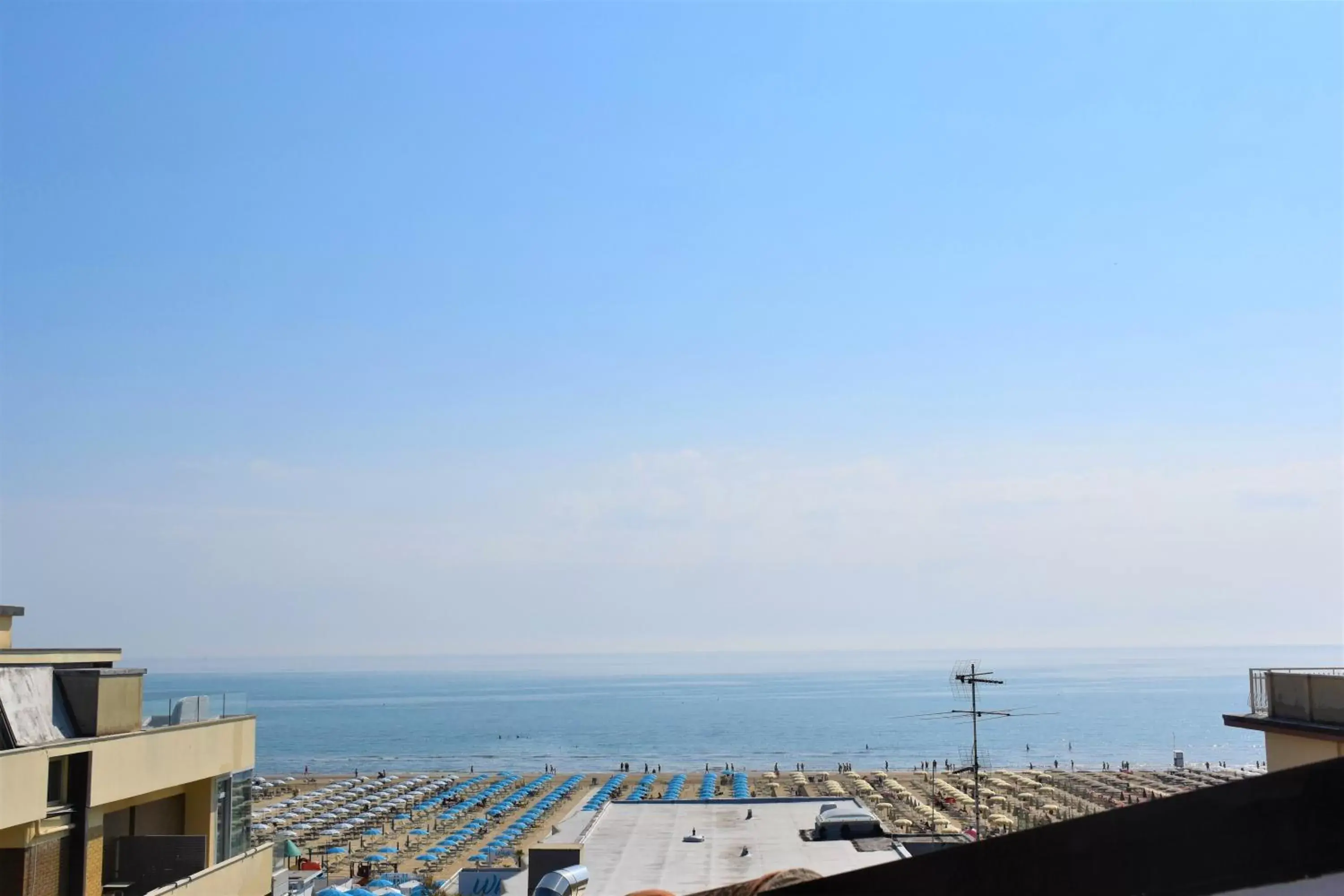 Balcony/Terrace, Sea View in Hotel Gabbiano