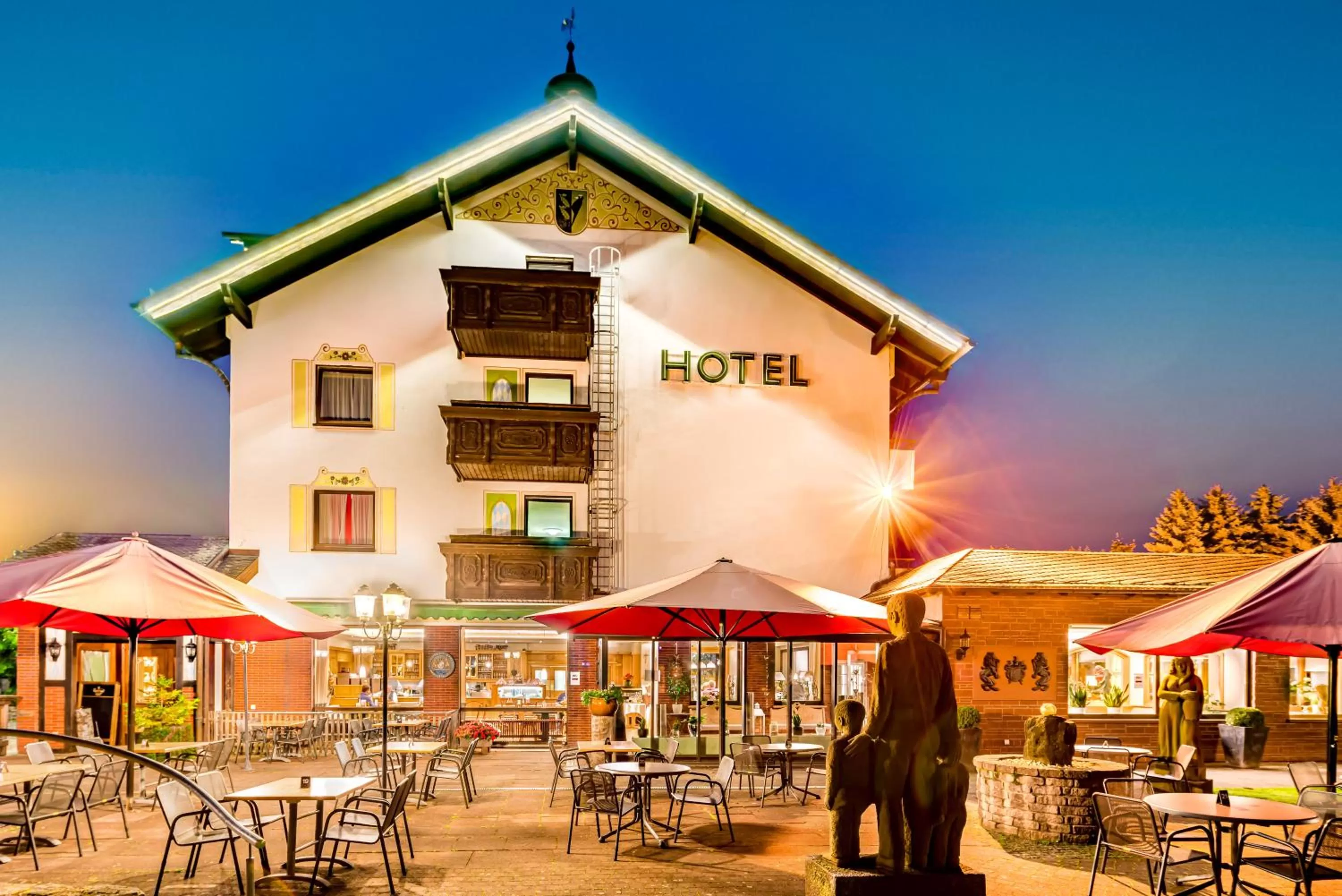 Property building in Best Western Hotel Brunnenhof