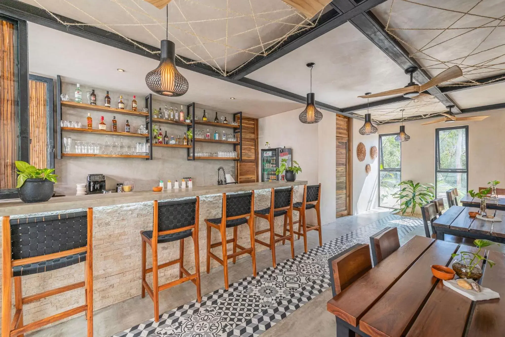 Restaurant/places to eat, Lounge/Bar in Irie Tulum Boutique Hotel