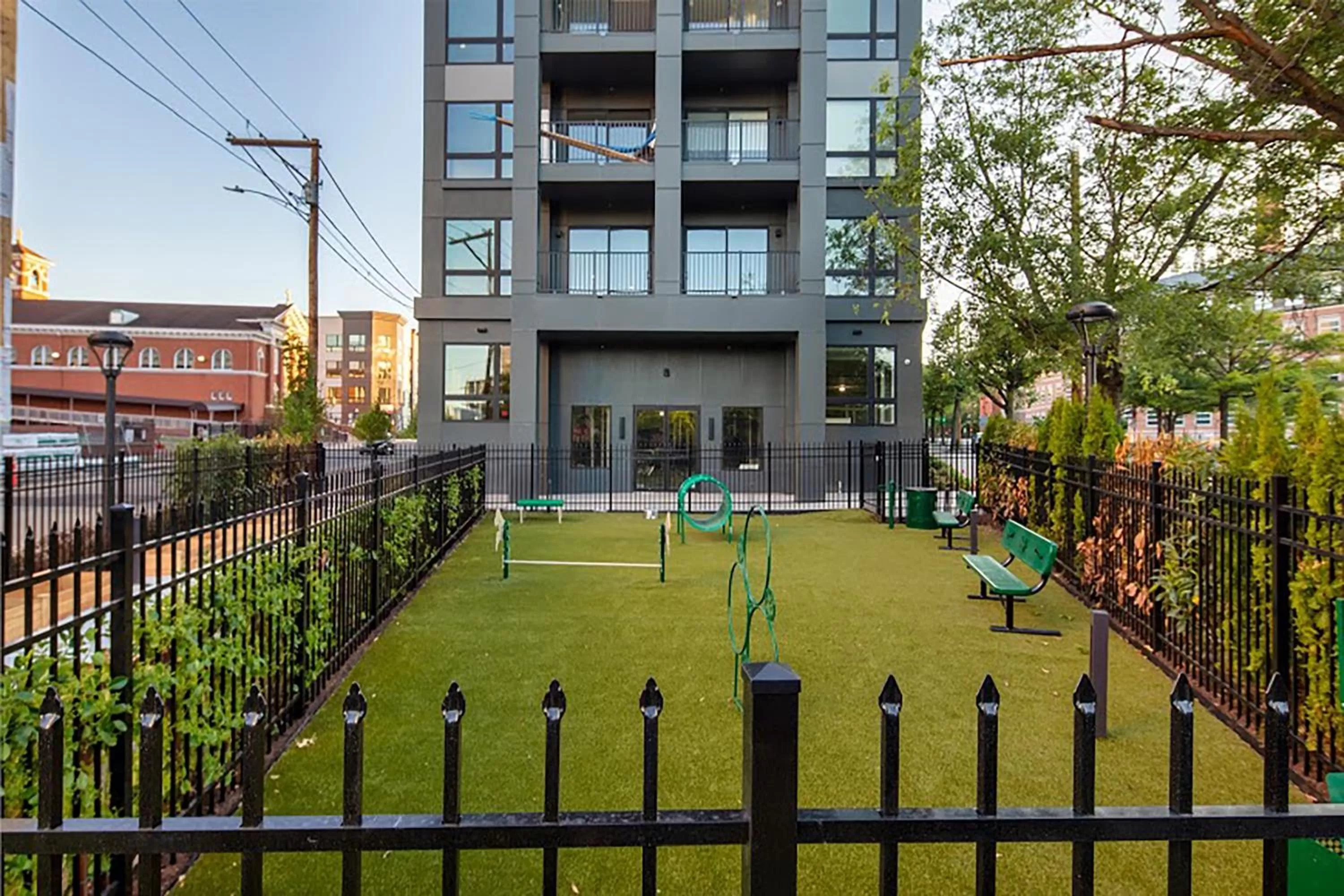 Property building in Luxury Furnished Apartments by Hyatus Downtown at Yale