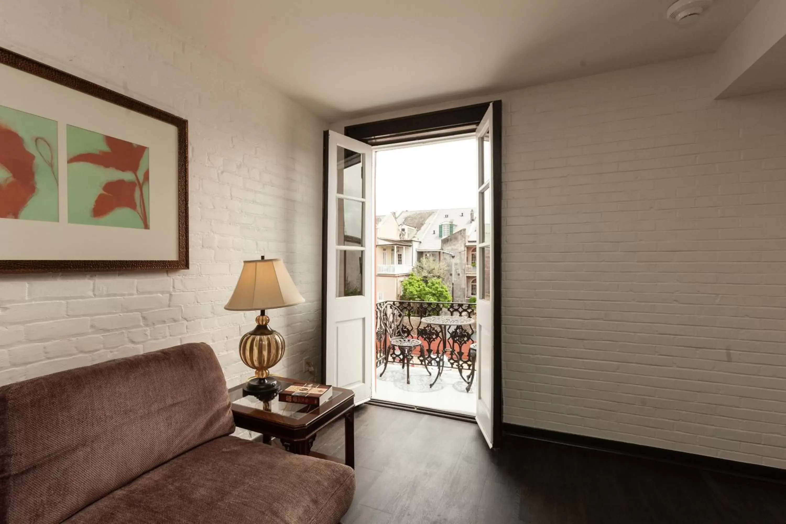 Balcony/Terrace in Le Richelieu in the French Quarter