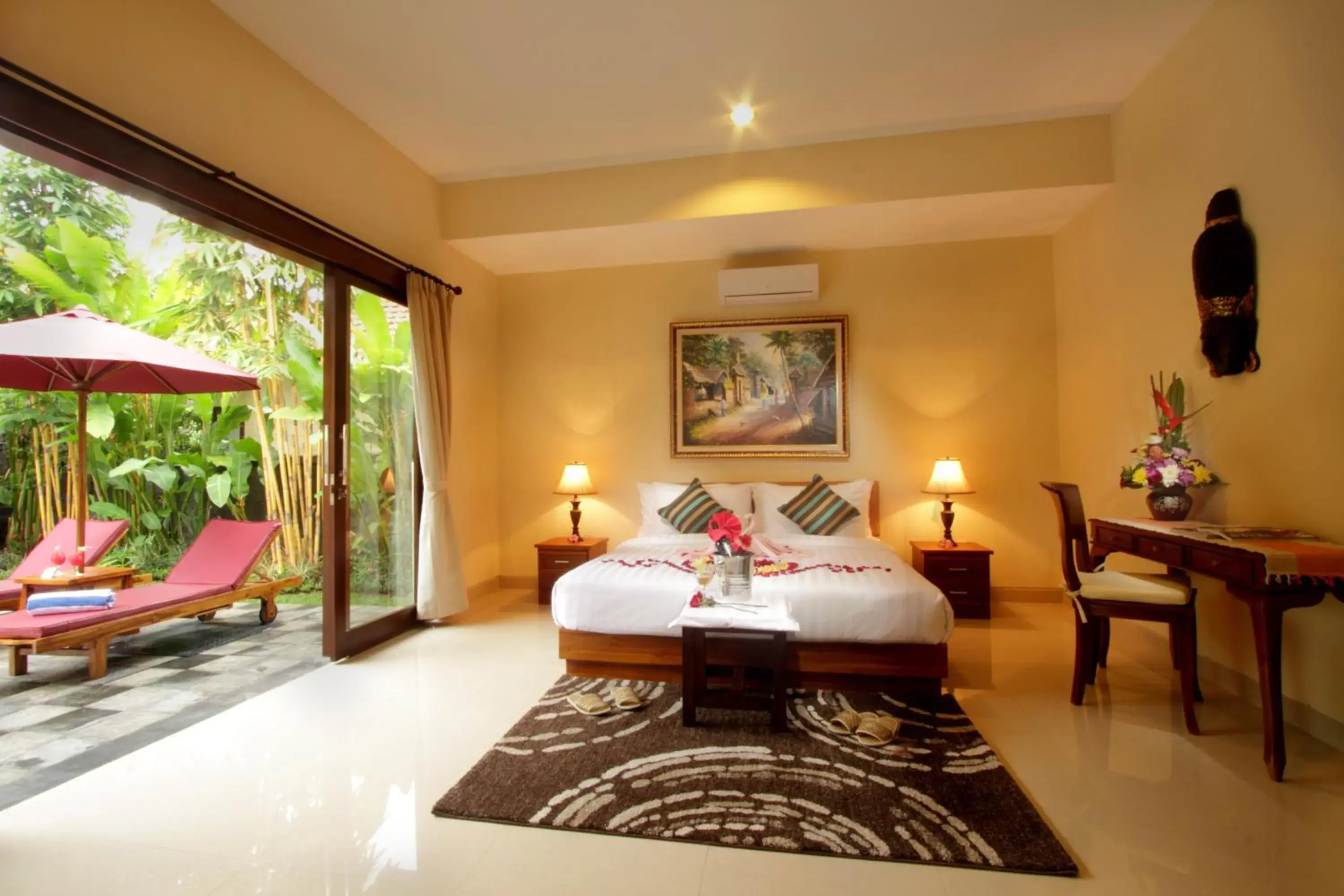 Photo of the whole room in Kadiga Villas Ubud