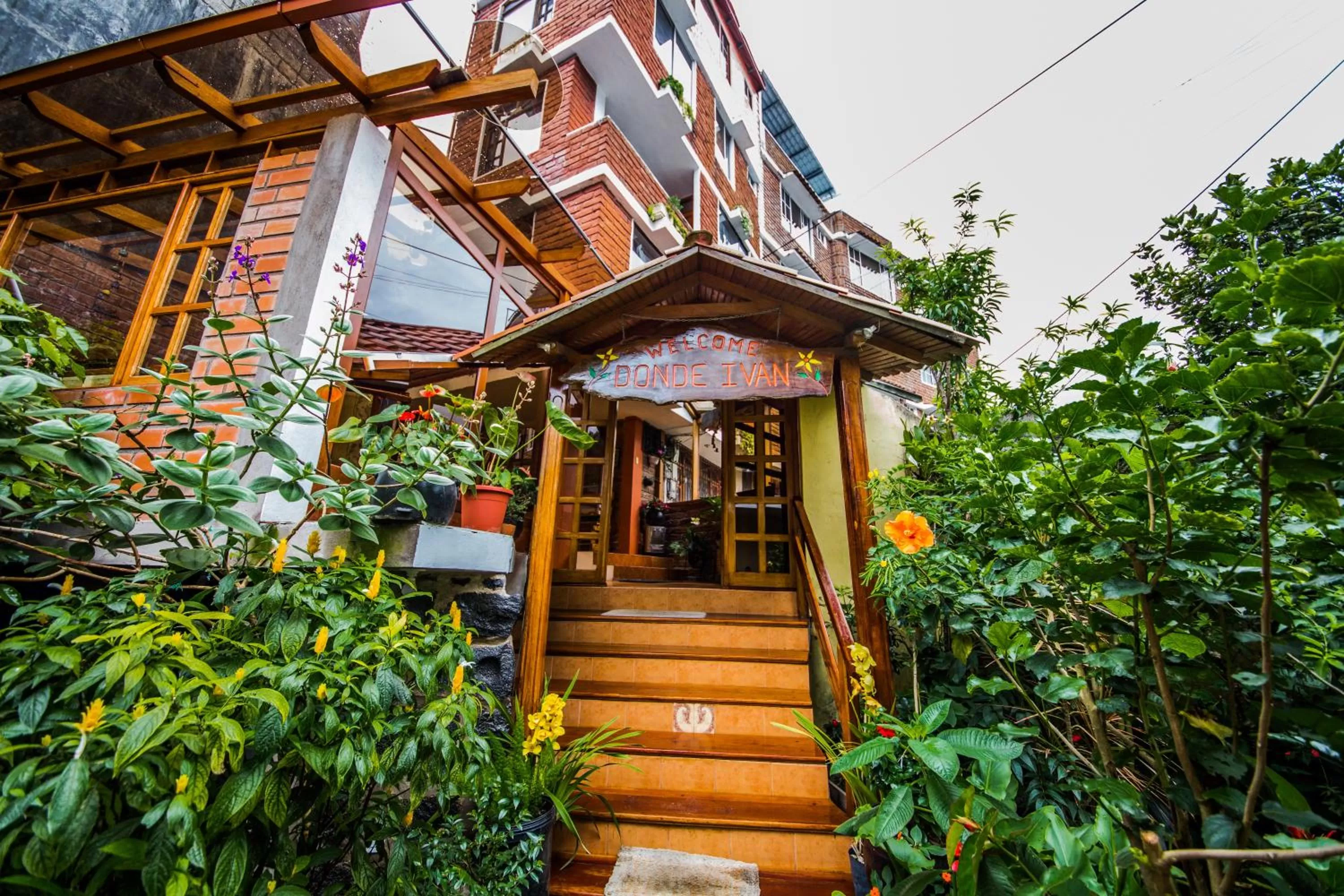 Property building in Hotel Donde Ivan