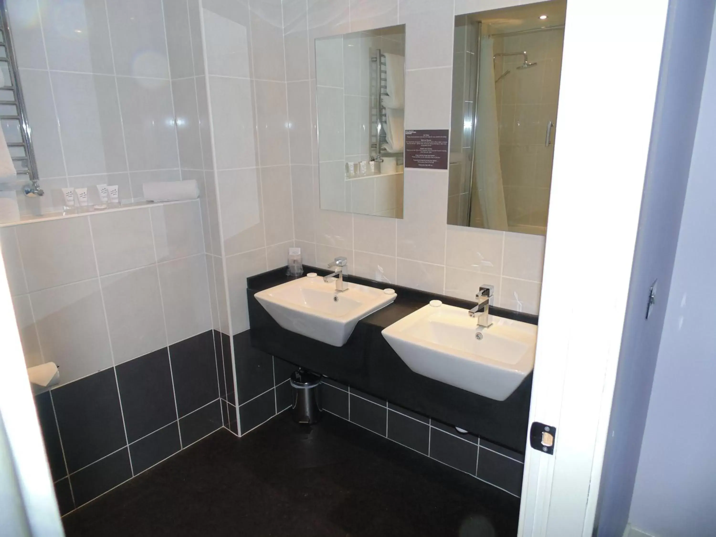 Bathroom in B/W Plus Lancashire Manor Hotel