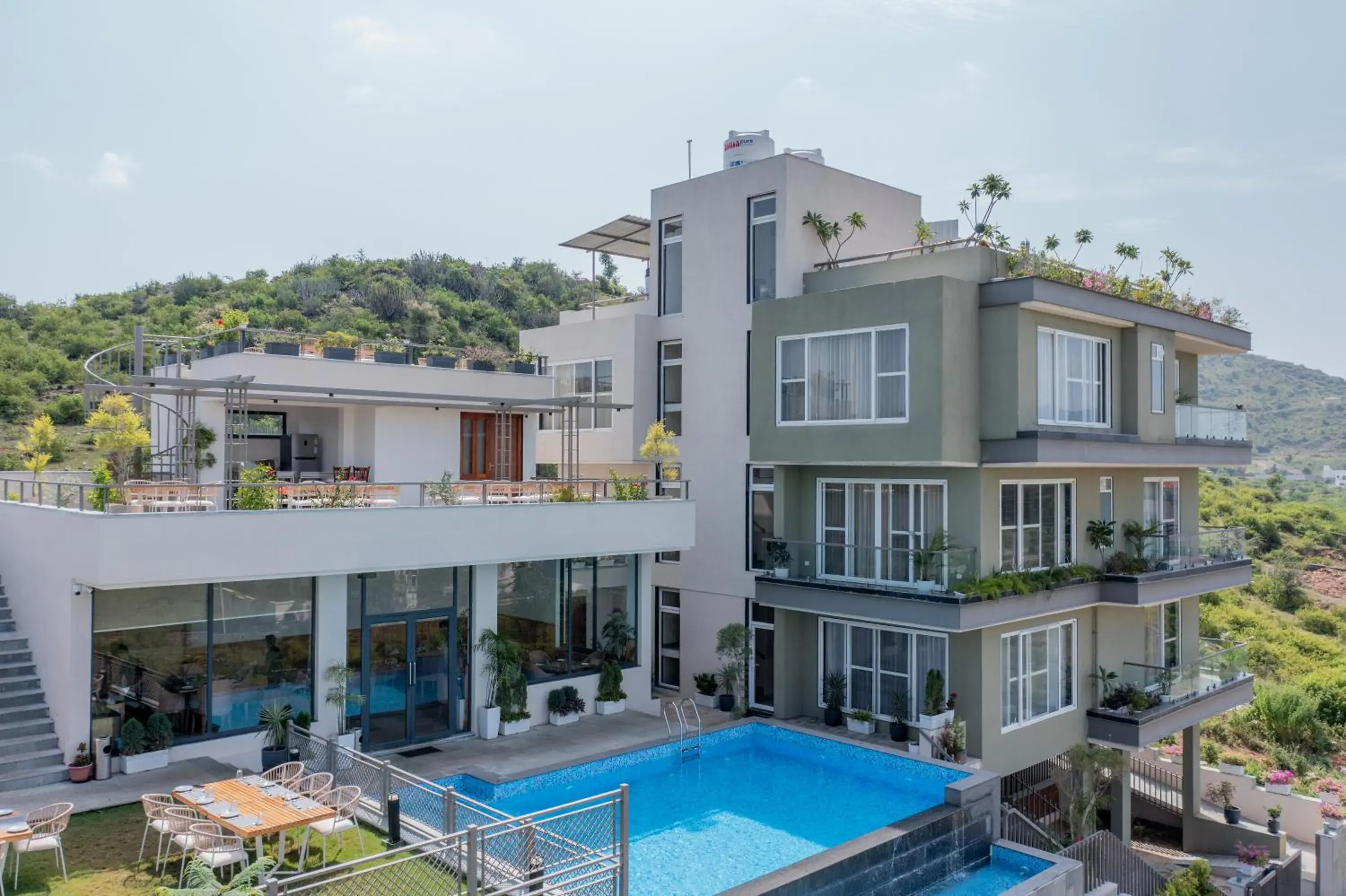 Property building in SURAMYA-A Luxury Boutique Hotel Property building in SURAMYA-A Luxury Boutique Hotel