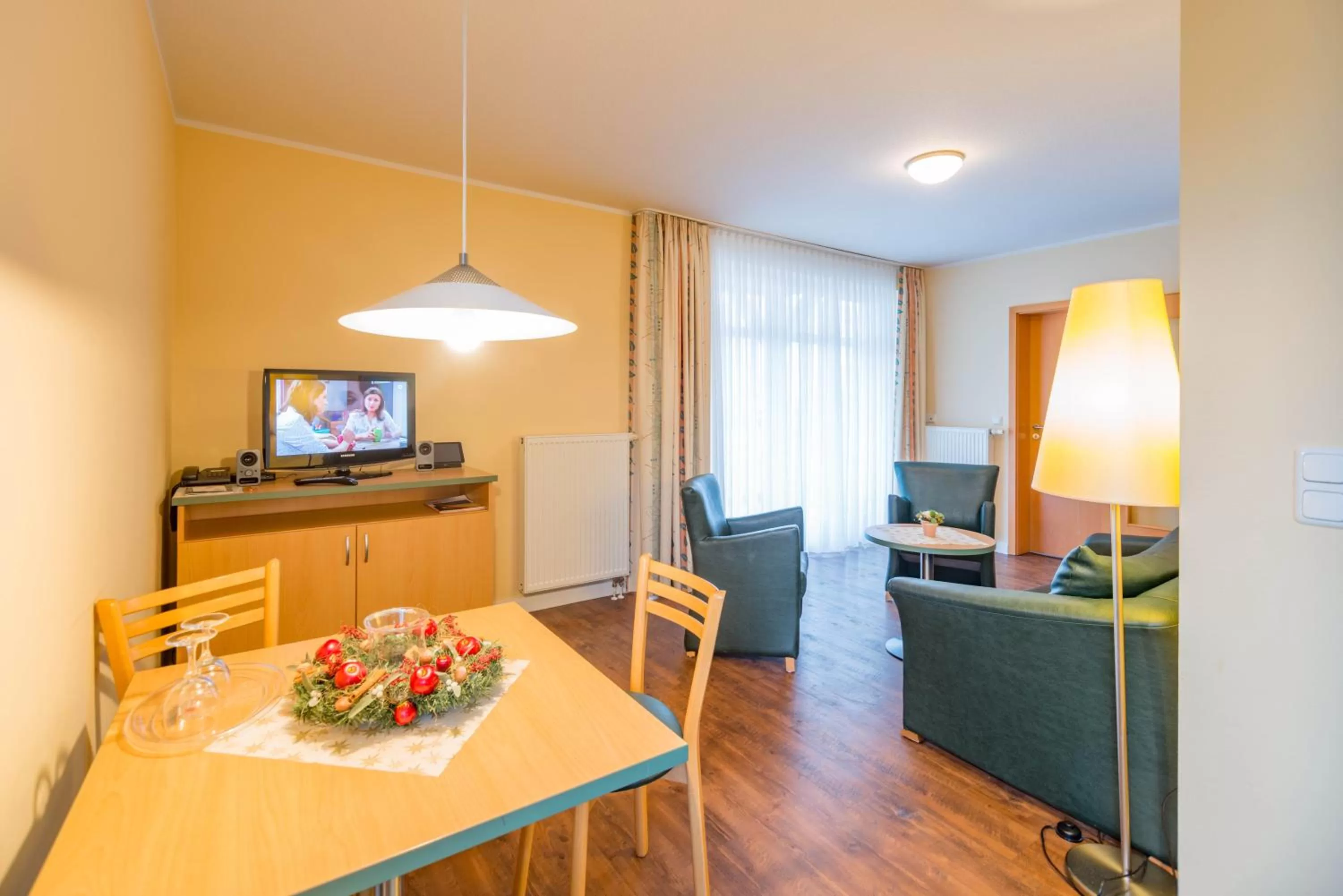 Photo of the whole room in Am Weststrand Apartmenthaus Waldeck