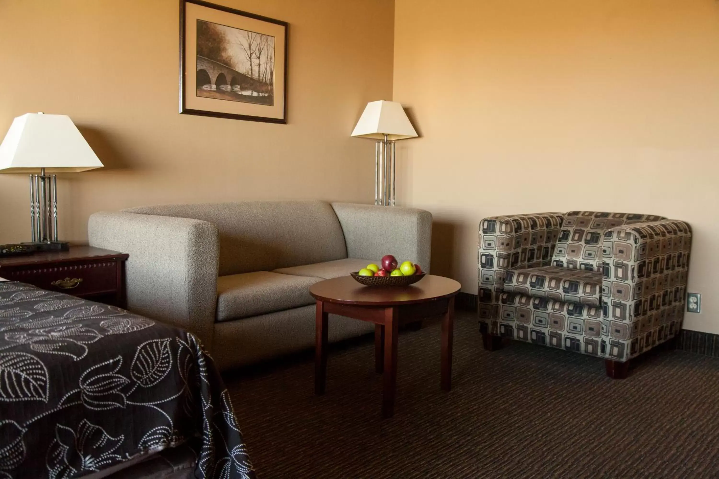 Seating Area in Medicine Hat Lodge, Trademark Collection by Wyndham