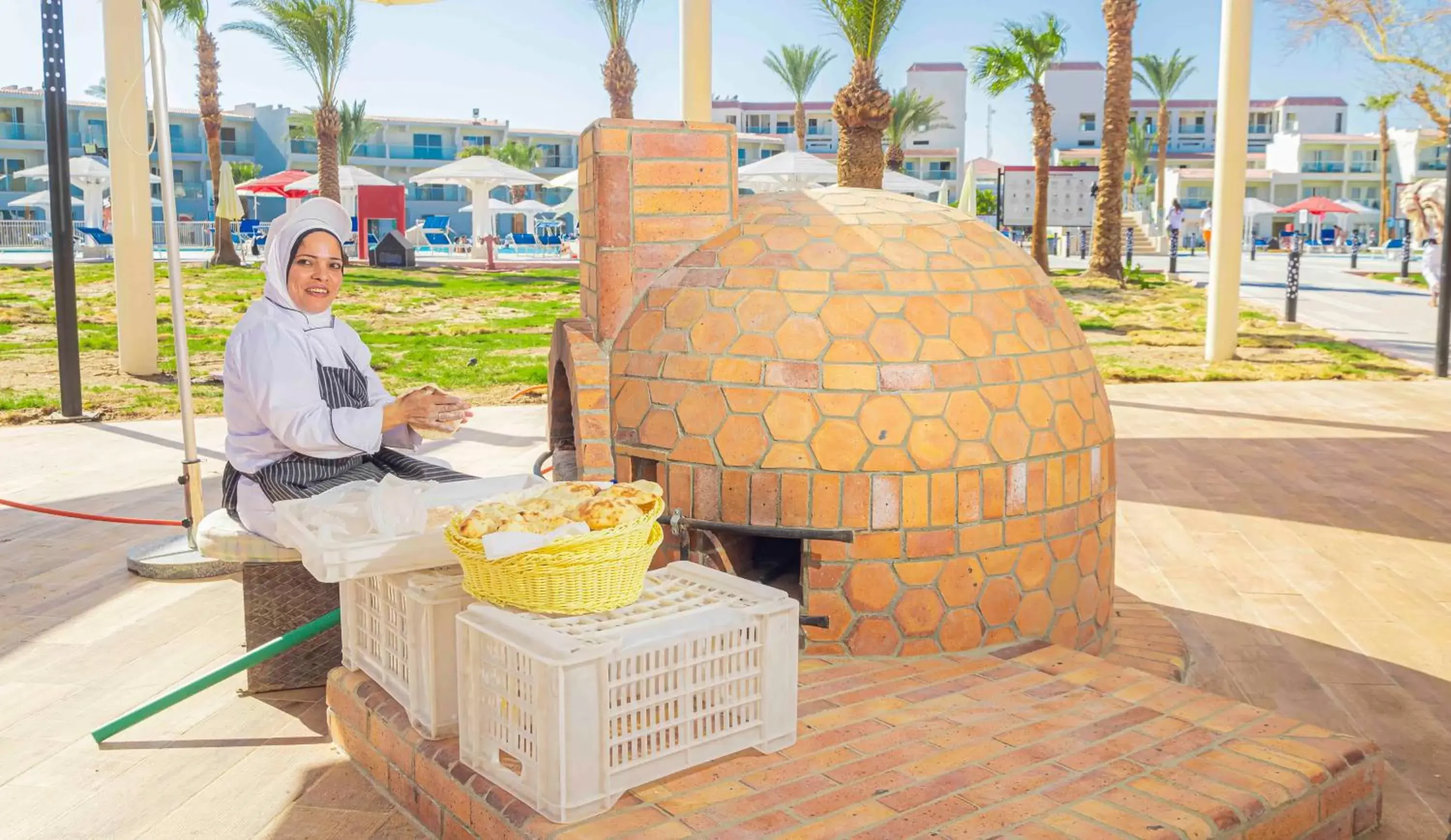 Food in Amarina Abu Soma Resort & Aquapark