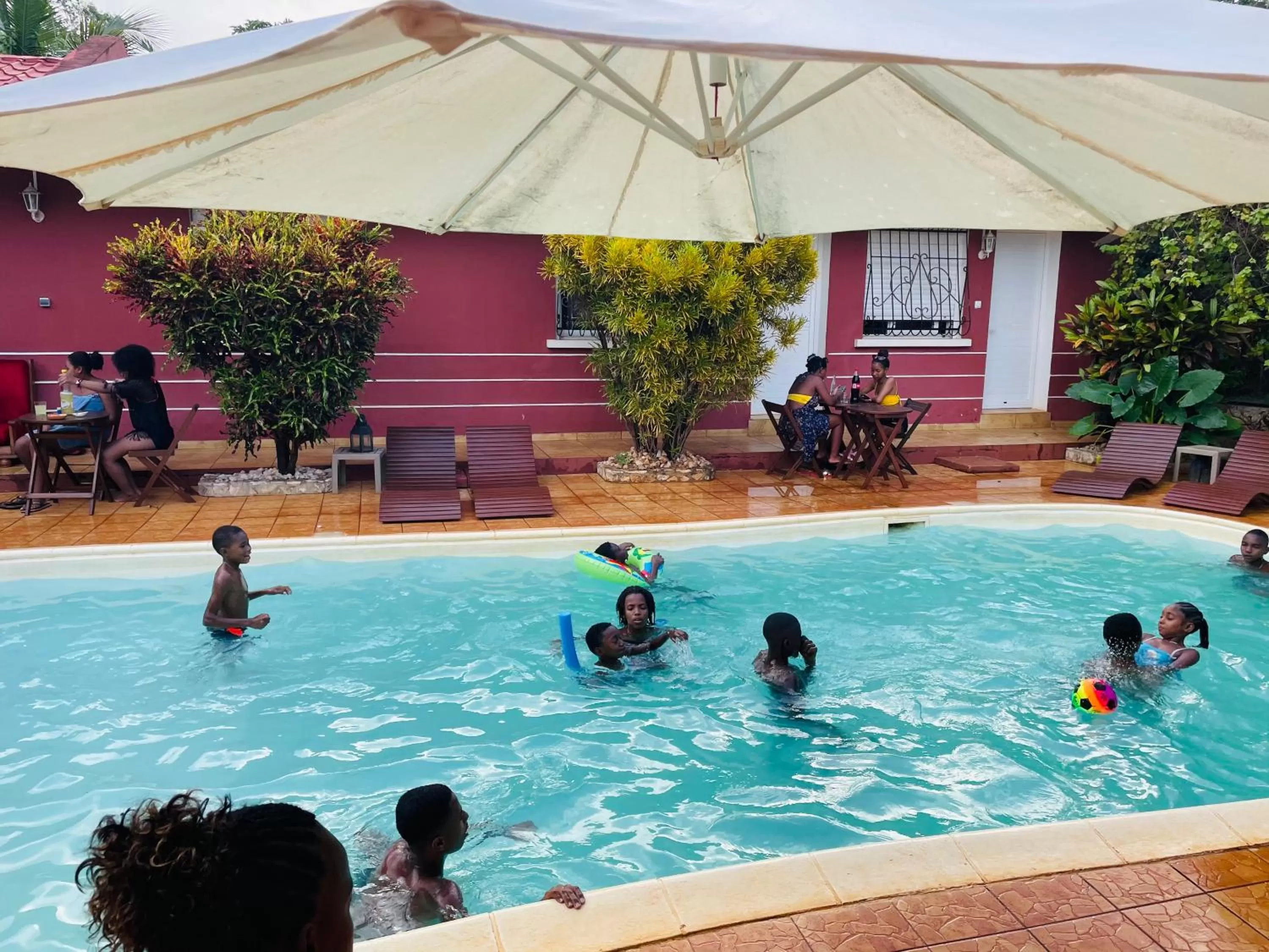 People, Swimming Pool in Régina Lodge Diégo Suarez Madagascar