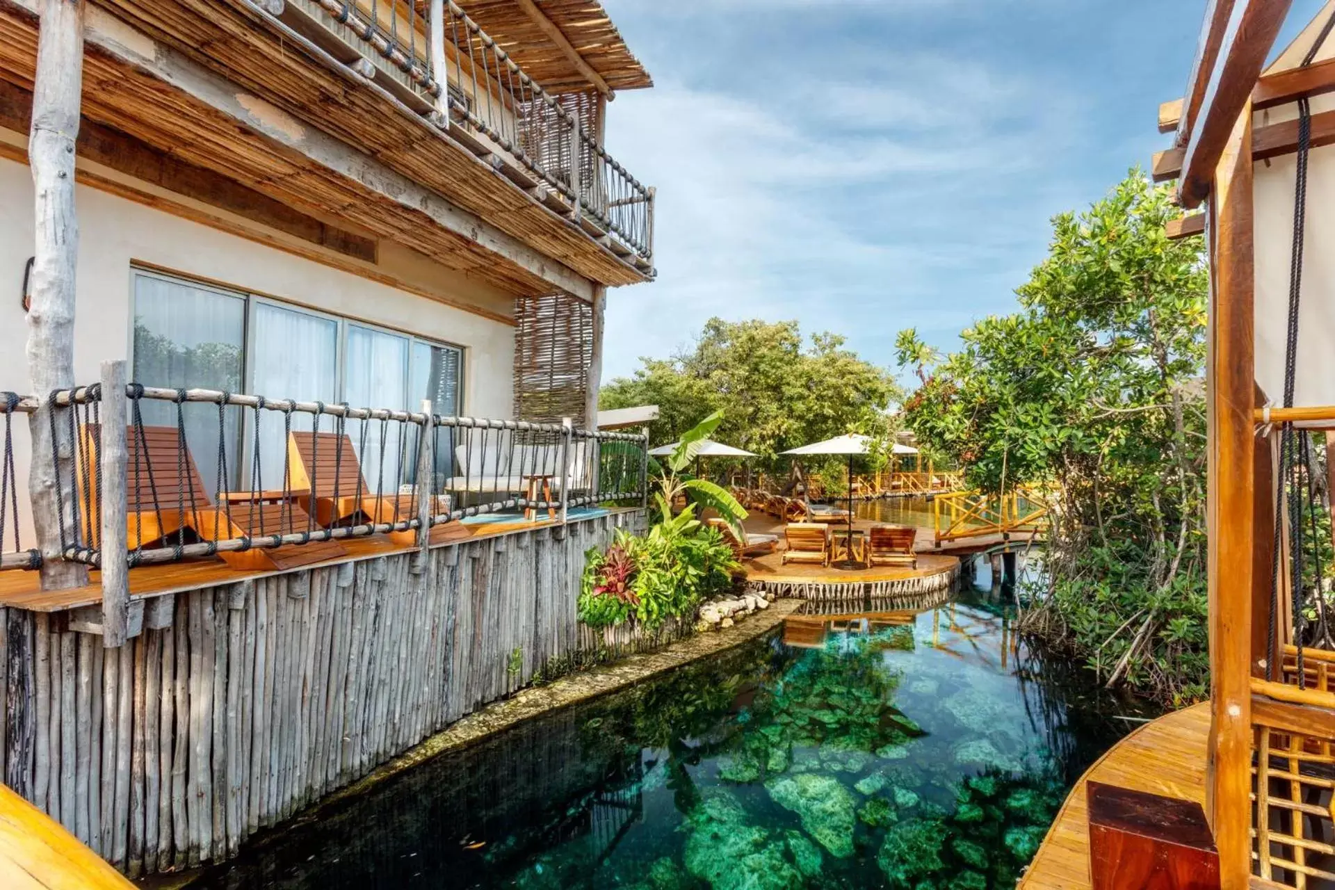 Swimming pool, Pool View in Hotel Shibari - Restaurant & Cenote Club