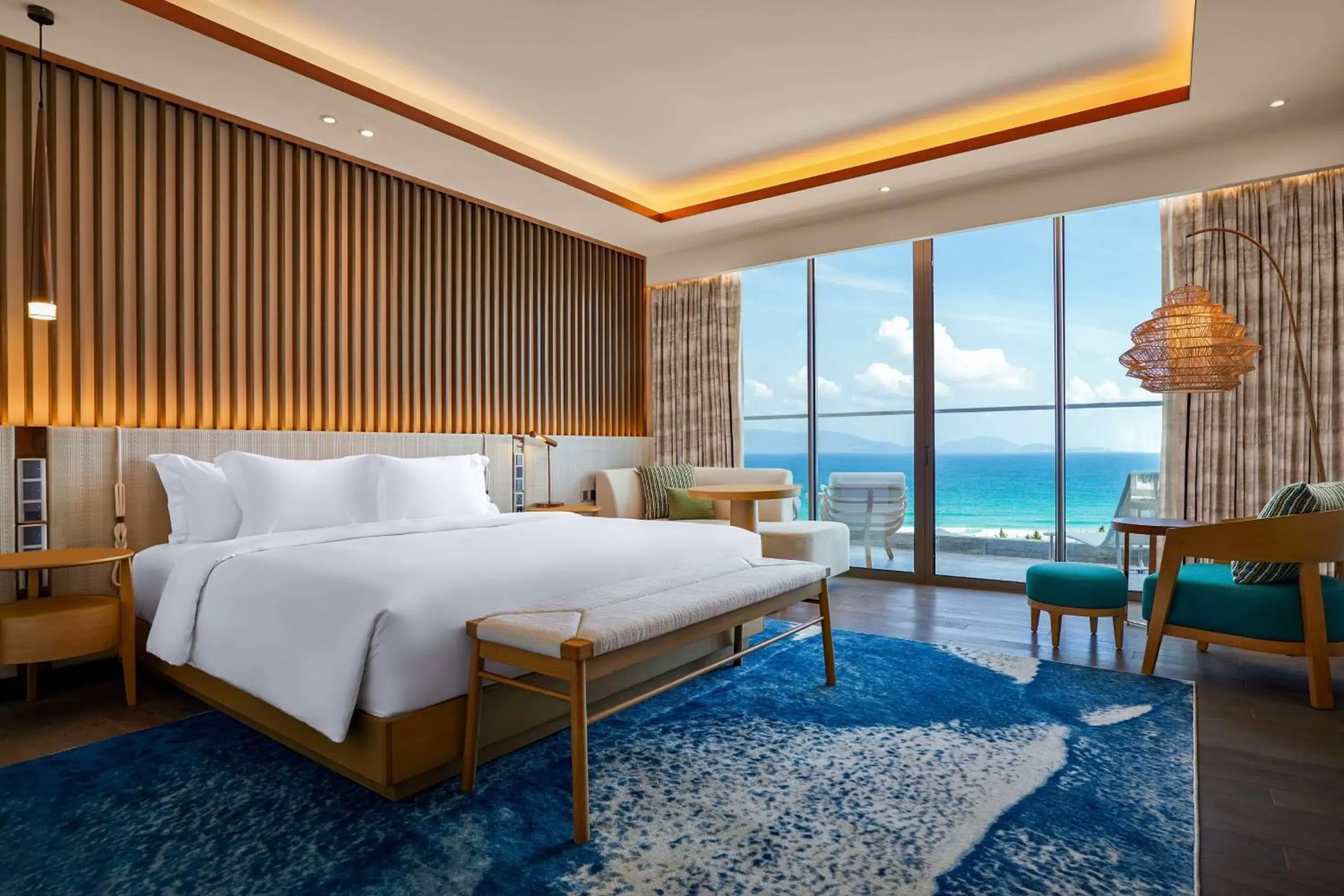 Bed in Radisson Blu Resort Cam Ranh