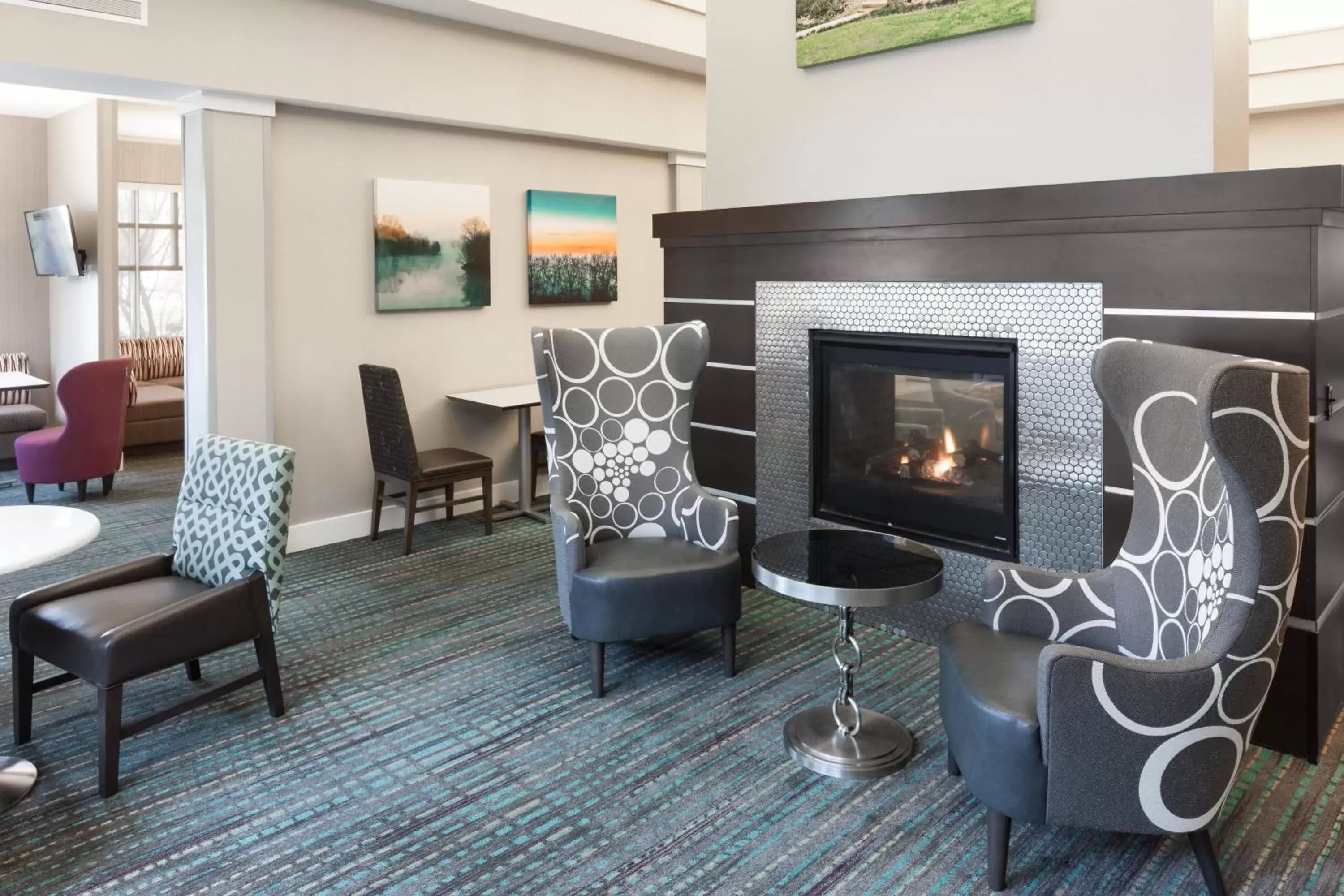 Lobby or reception, Seating Area in Residence Inn by Marriott Franklin Cool Springs