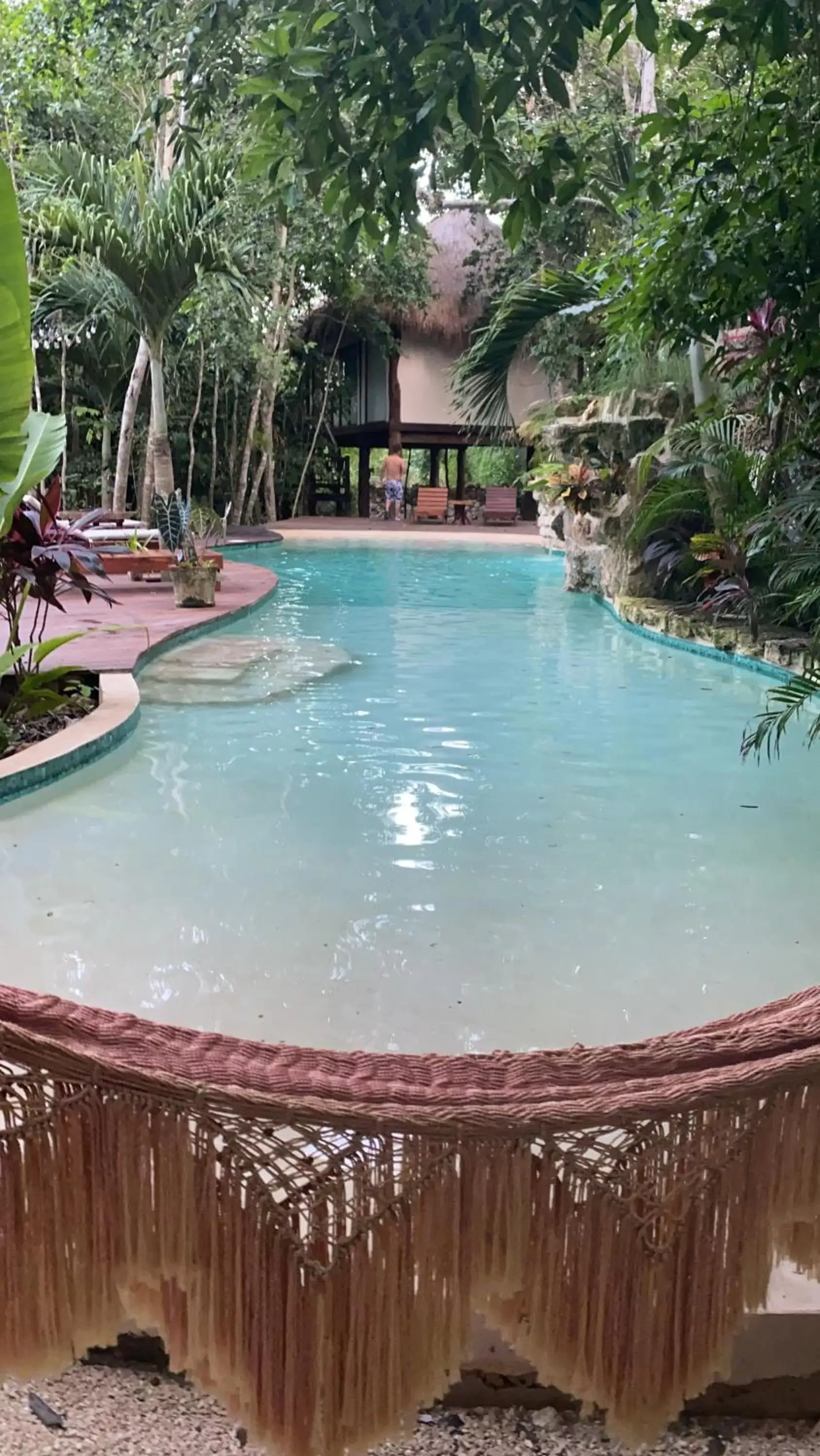 Swimming Pool in Xoot Kaana Villa Vista Laguna