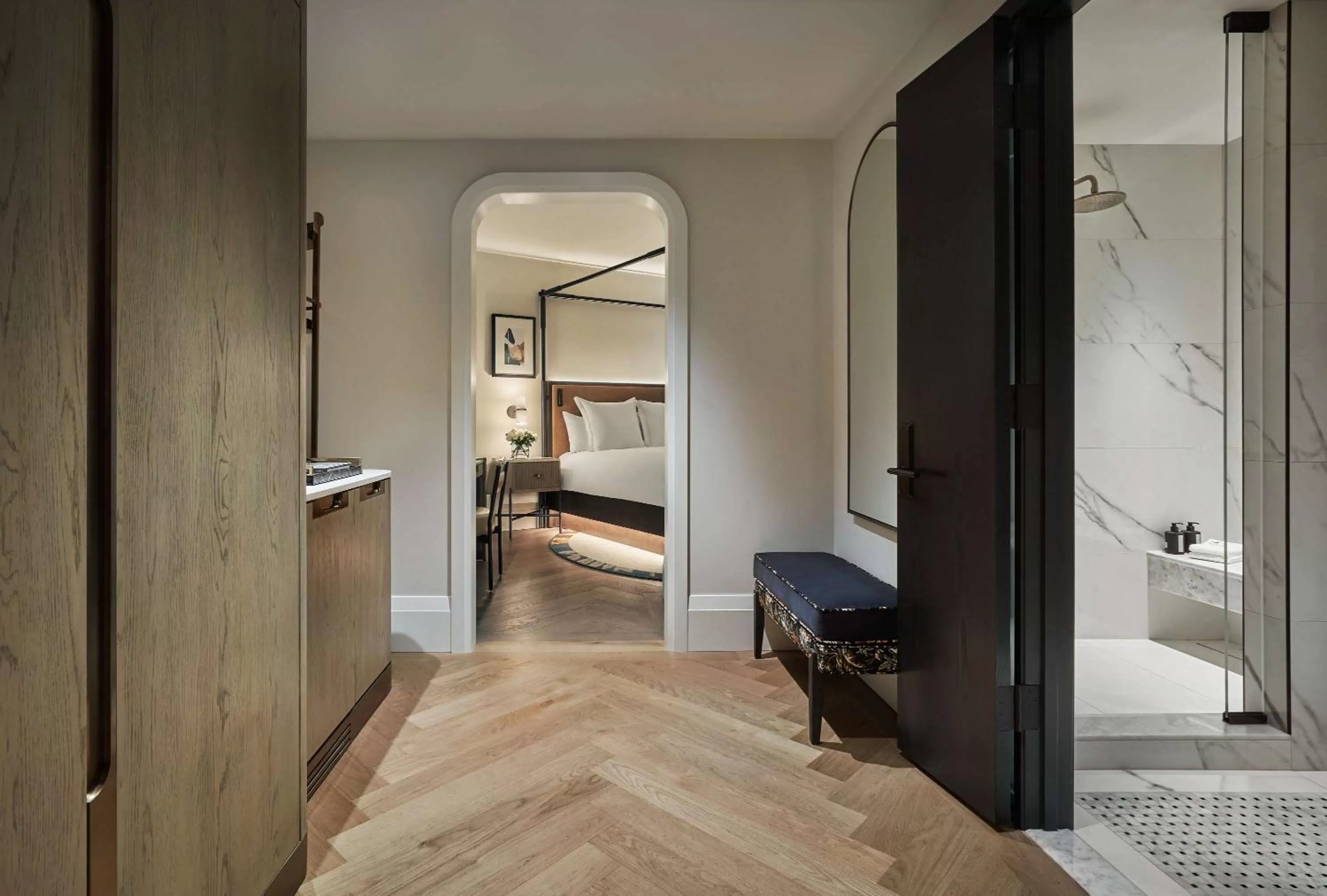 Bedroom, Bed in Pendry Washington DC - The Wharf