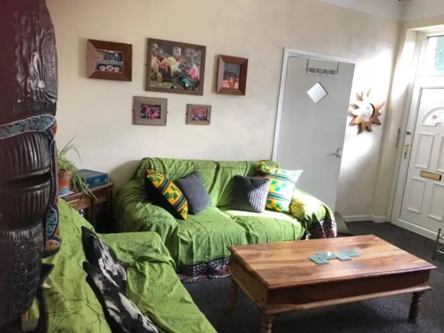 Living room in Bradford Digs