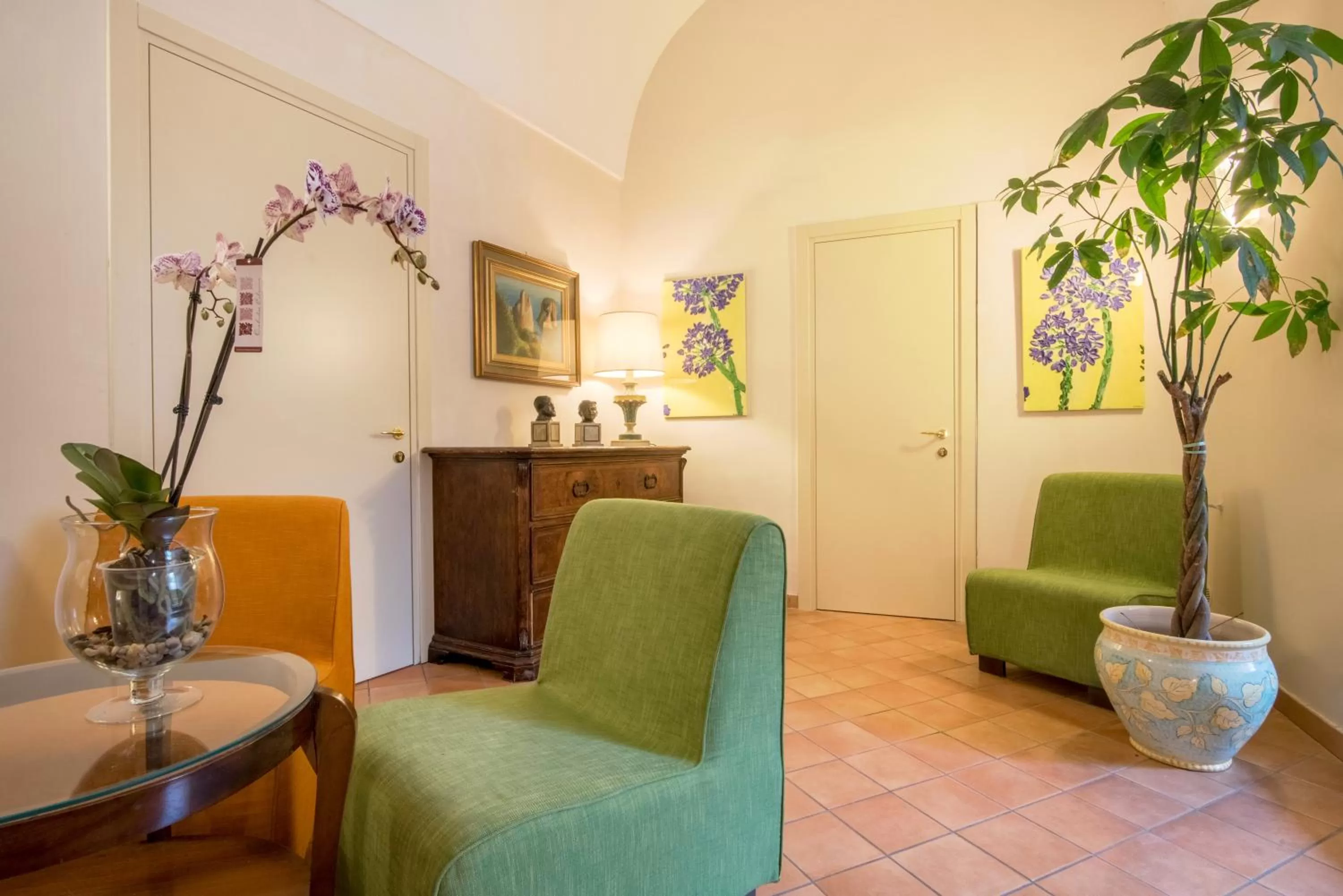 Lobby or reception in Hotel Tourist