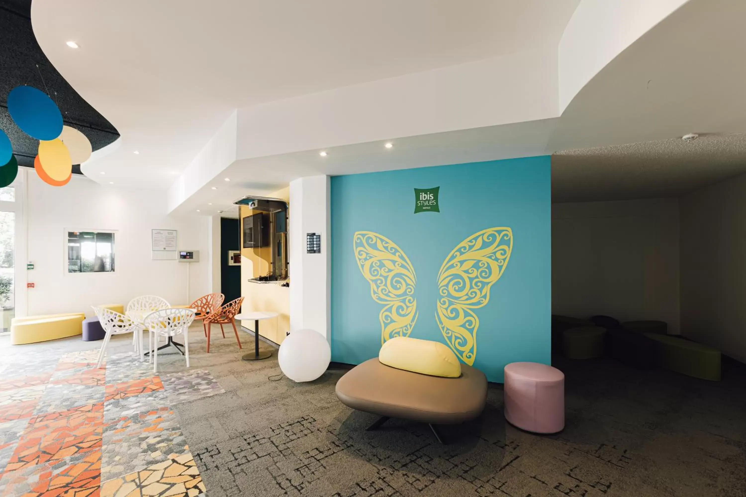Lobby or reception in ibis Styles Nancy Laxou Lobby or reception in ibis Styles Nancy Laxou