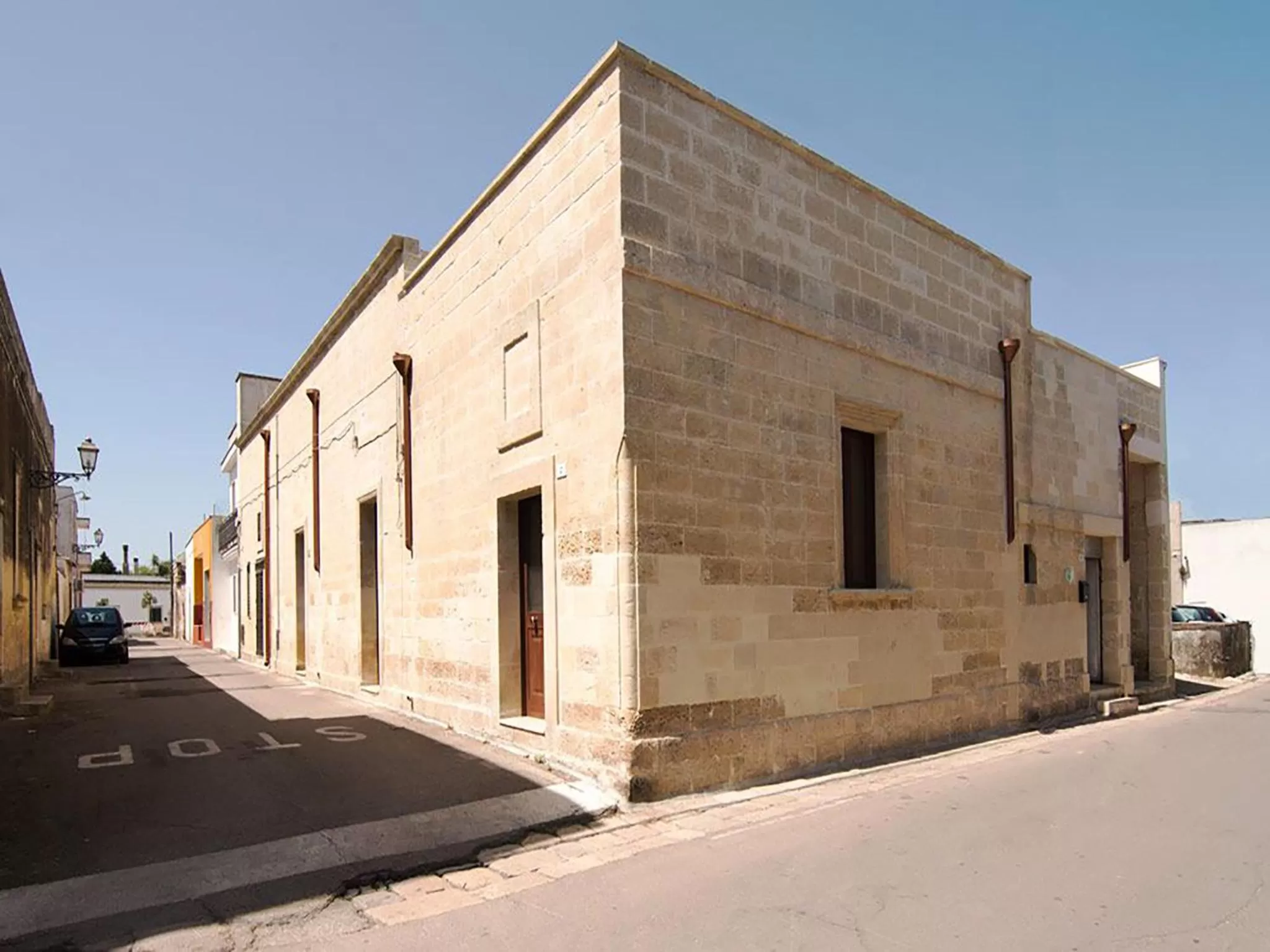 Facade/Entrance in Lu Caffa by Typney