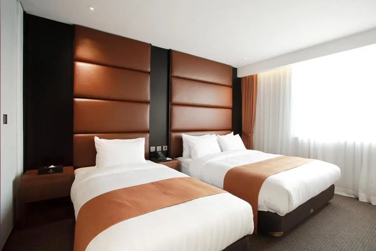 Bed in Gangneung City Hotel Bed in Gangneung City Hotel