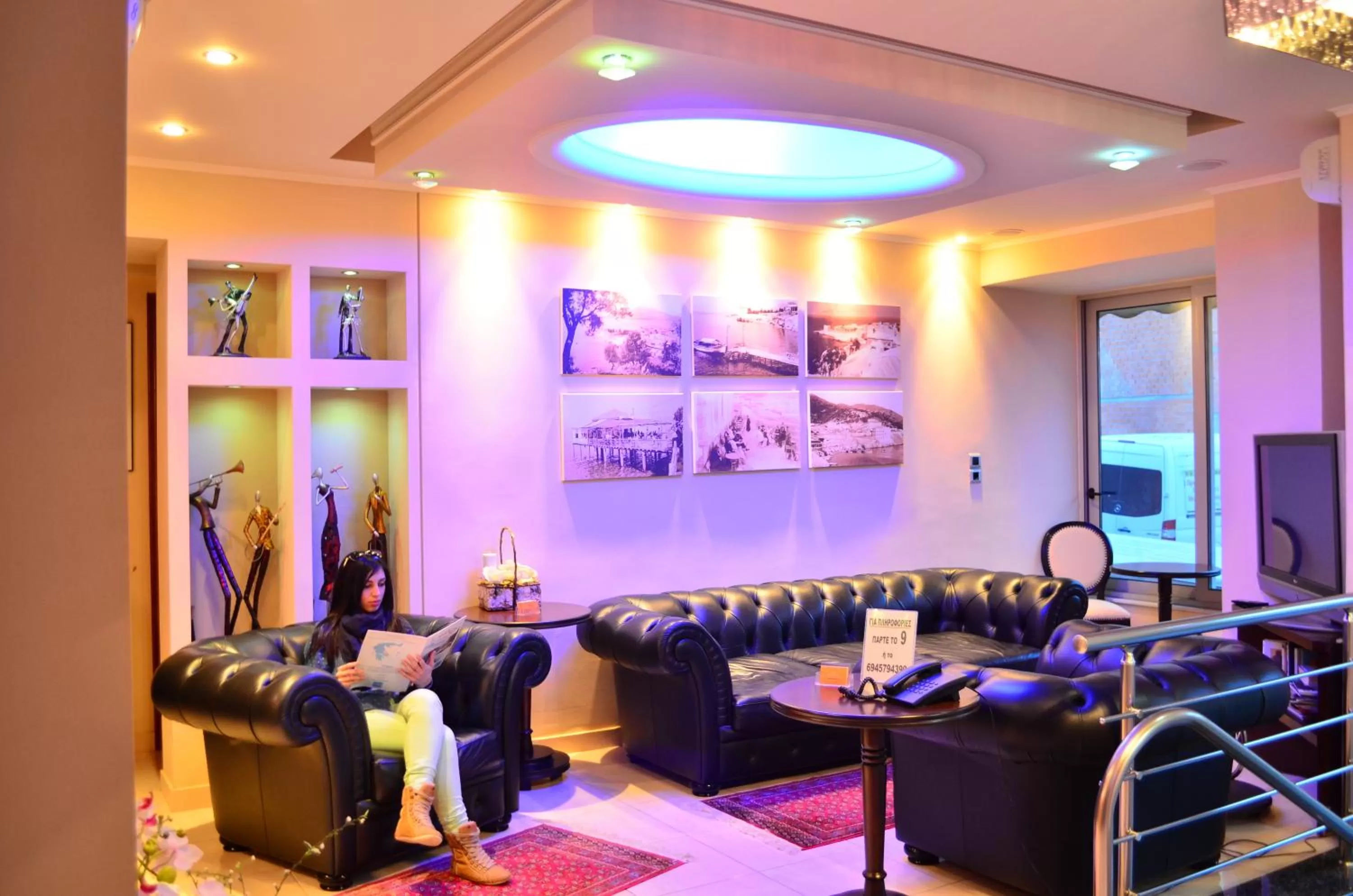 Living room in Studios Asteria