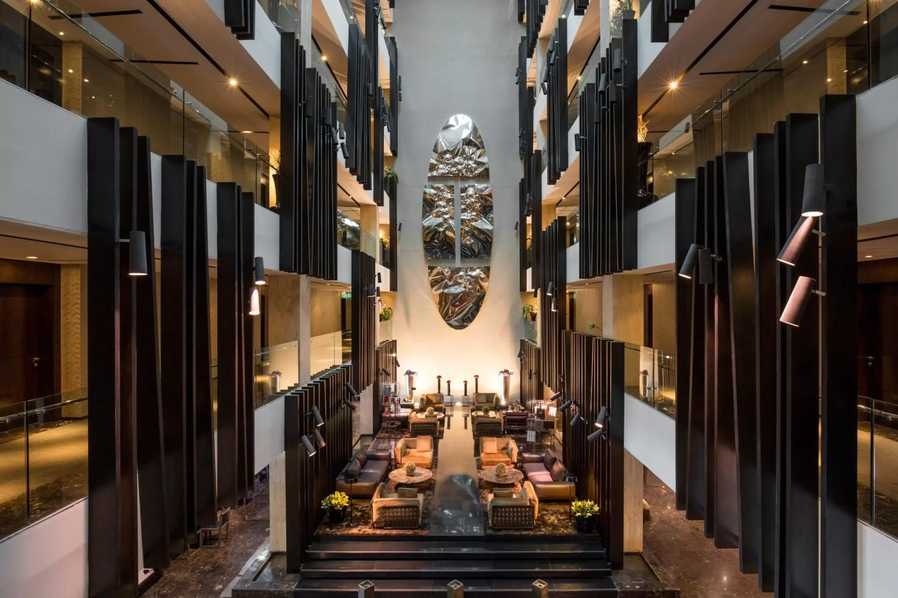 Lobby or reception, Restaurant/Places to Eat in The Canvas Dubai - MGallery Hotel Collection