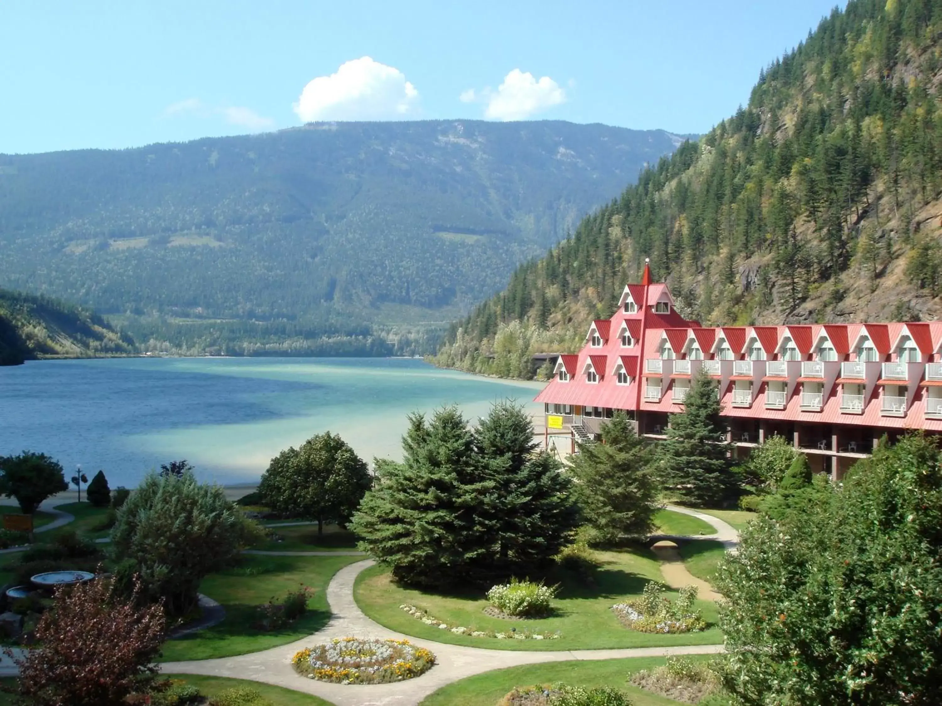 View (from property/room) in Three Valley Lake Chateau