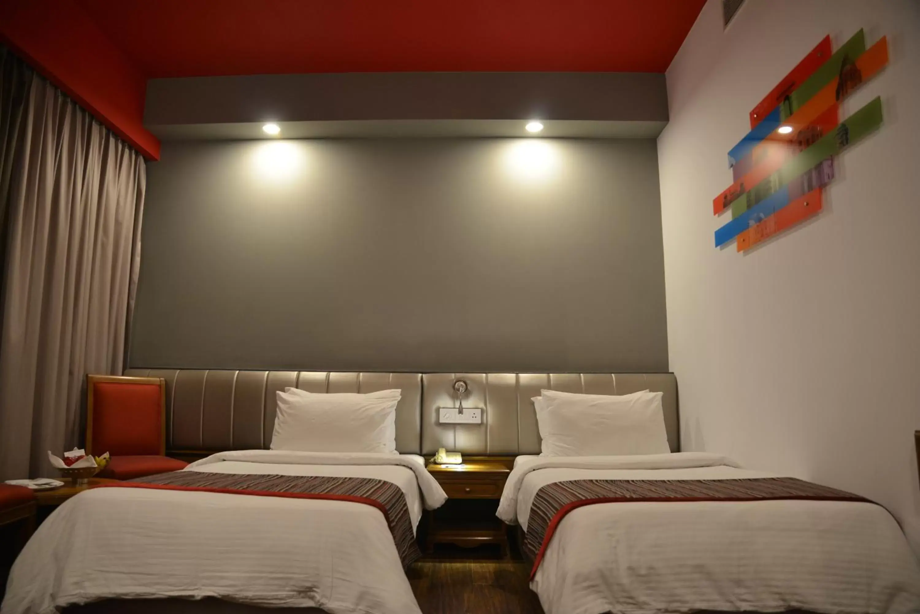 Photo of the whole room, Bed in Park Inn by Radisson,South Delhi