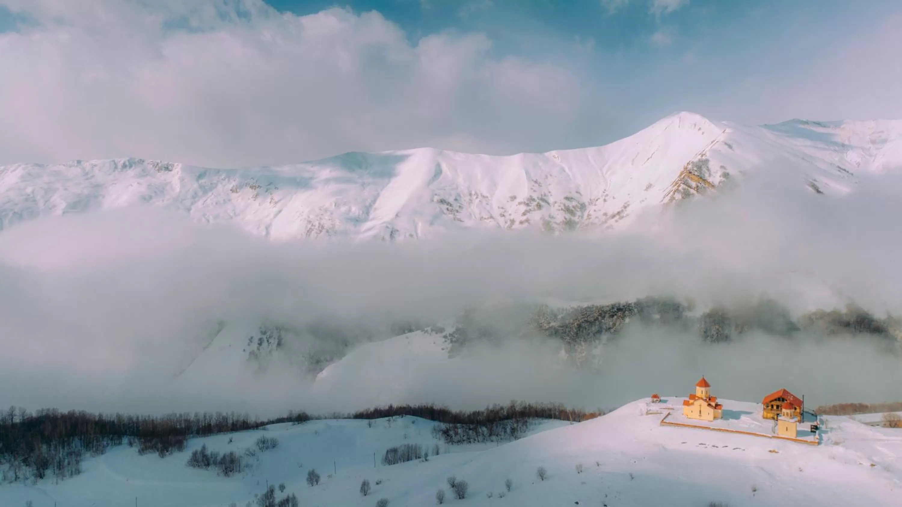 View (from property/room) in Marco Polo Hotel Gudauri