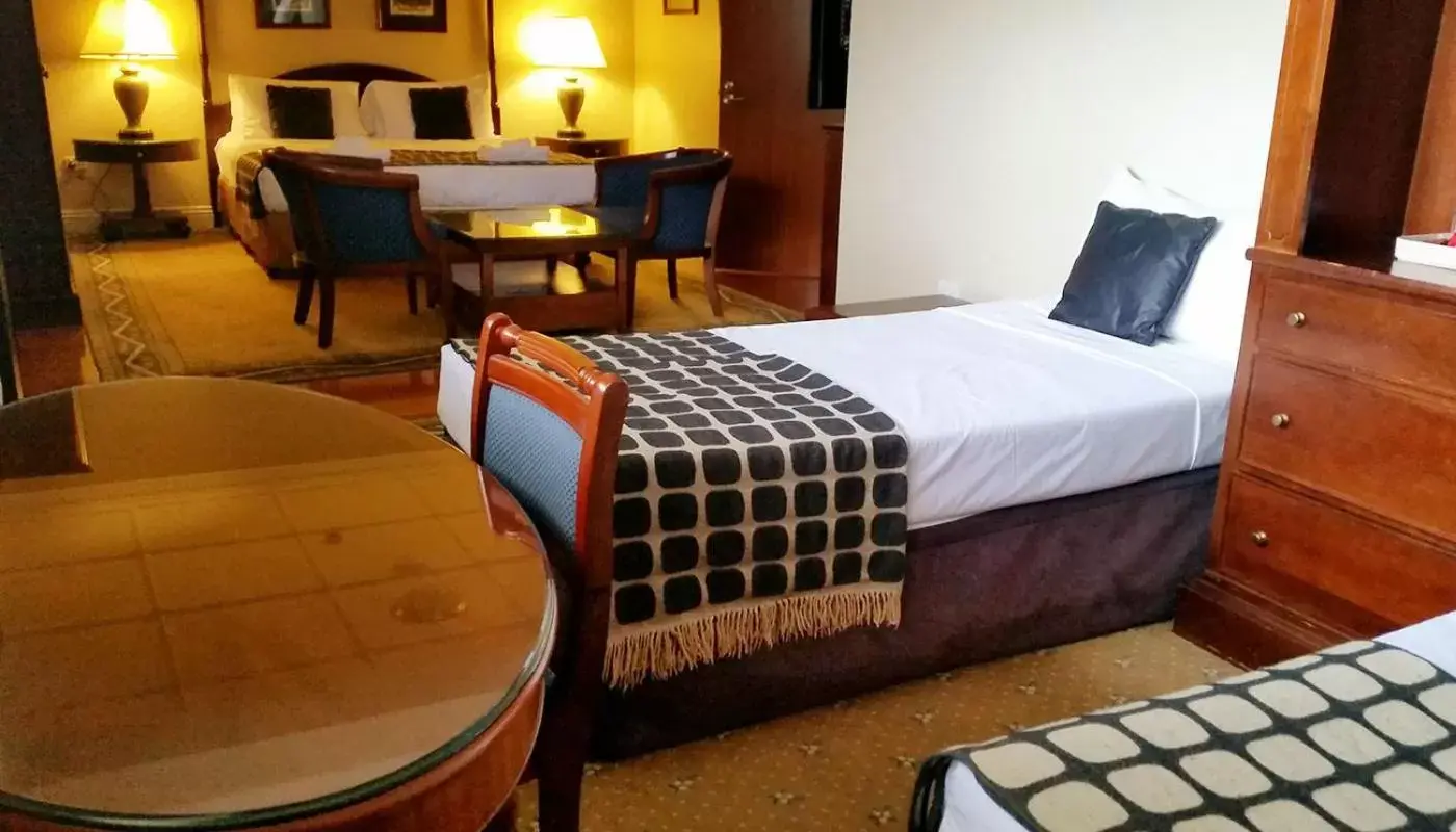 Bed in Darcy's Hotel Bed in Darcy's Hotel