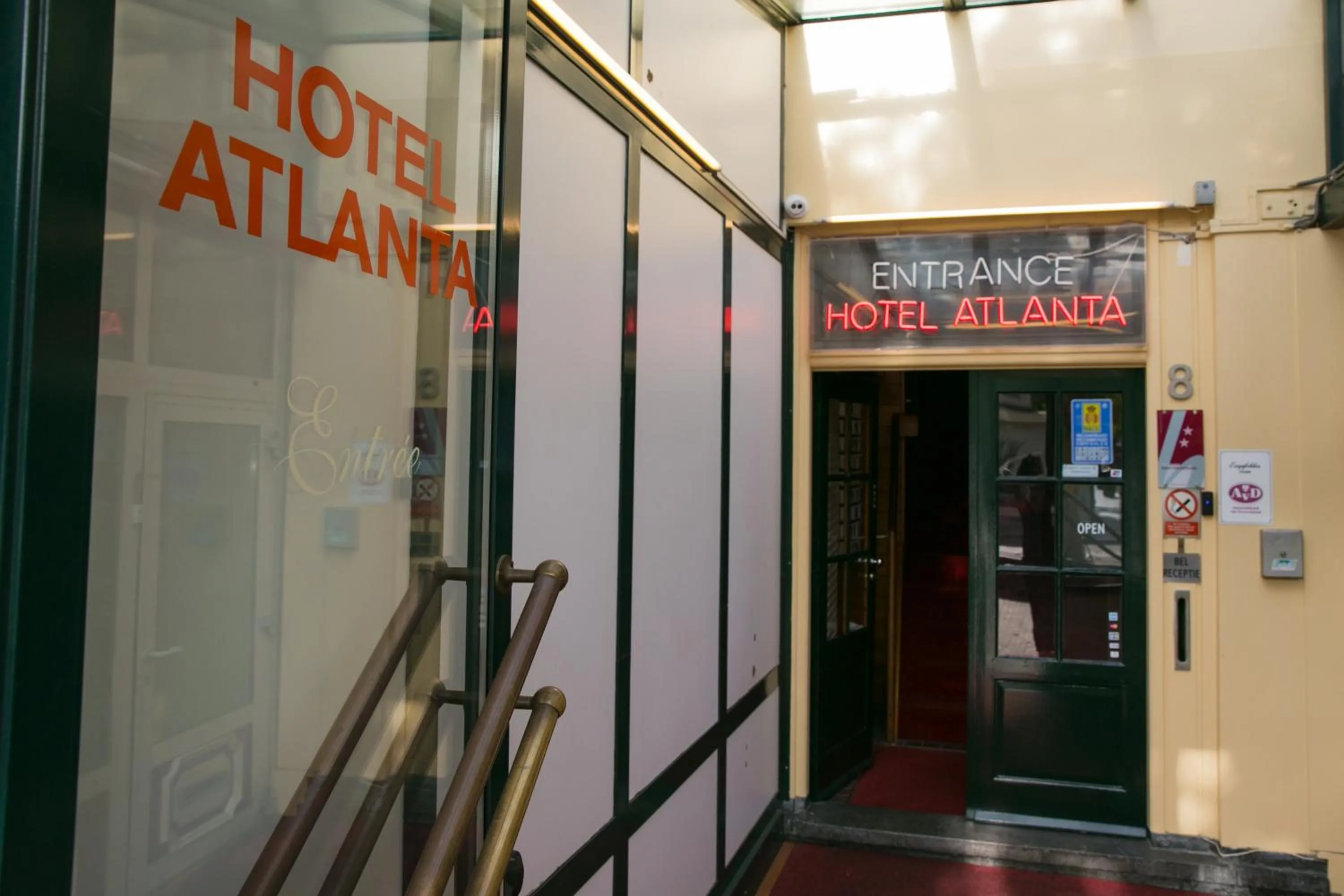 Facade/entrance in Hotel Atlanta