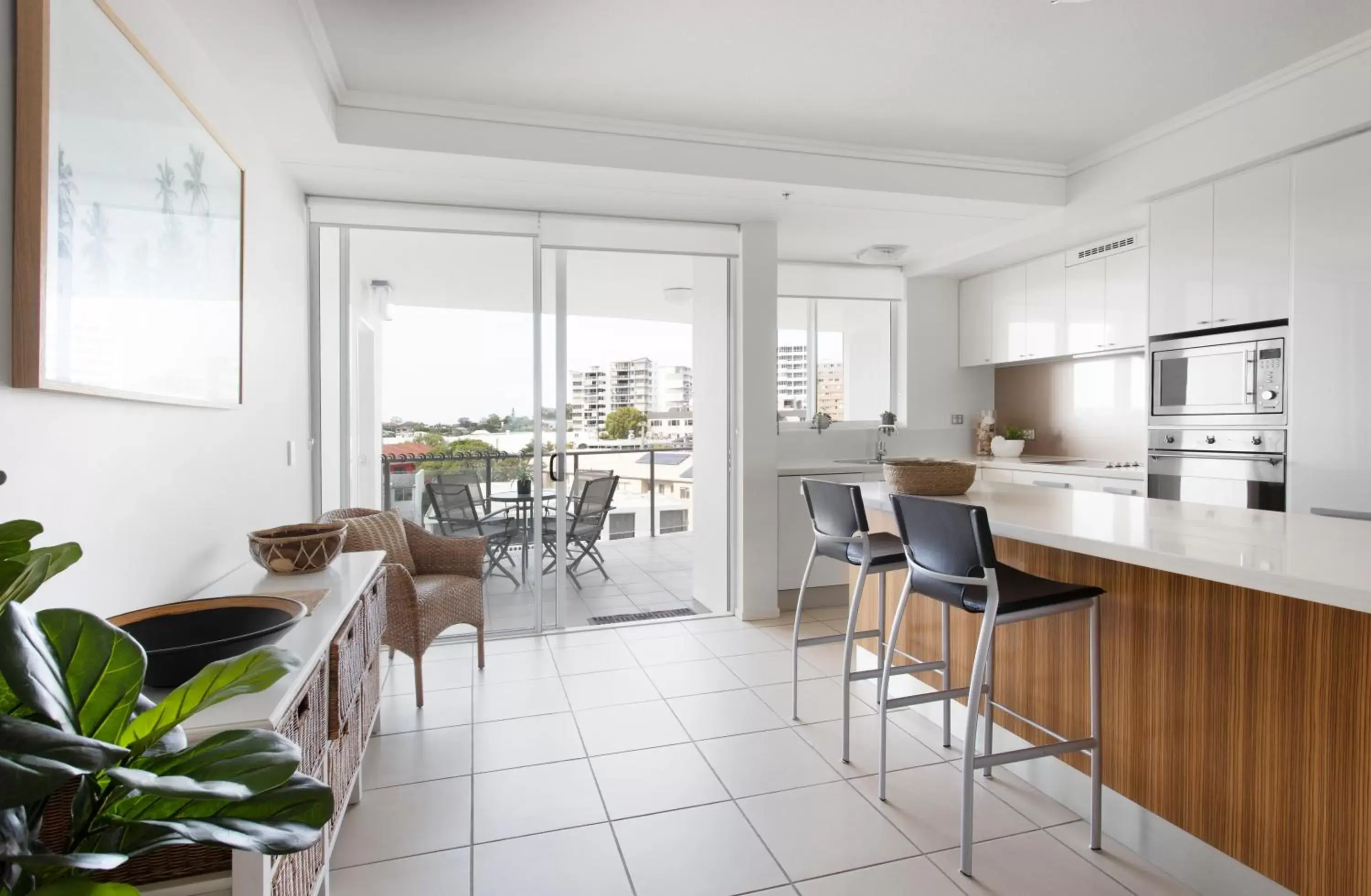 kitchen in Aspect Caloundra