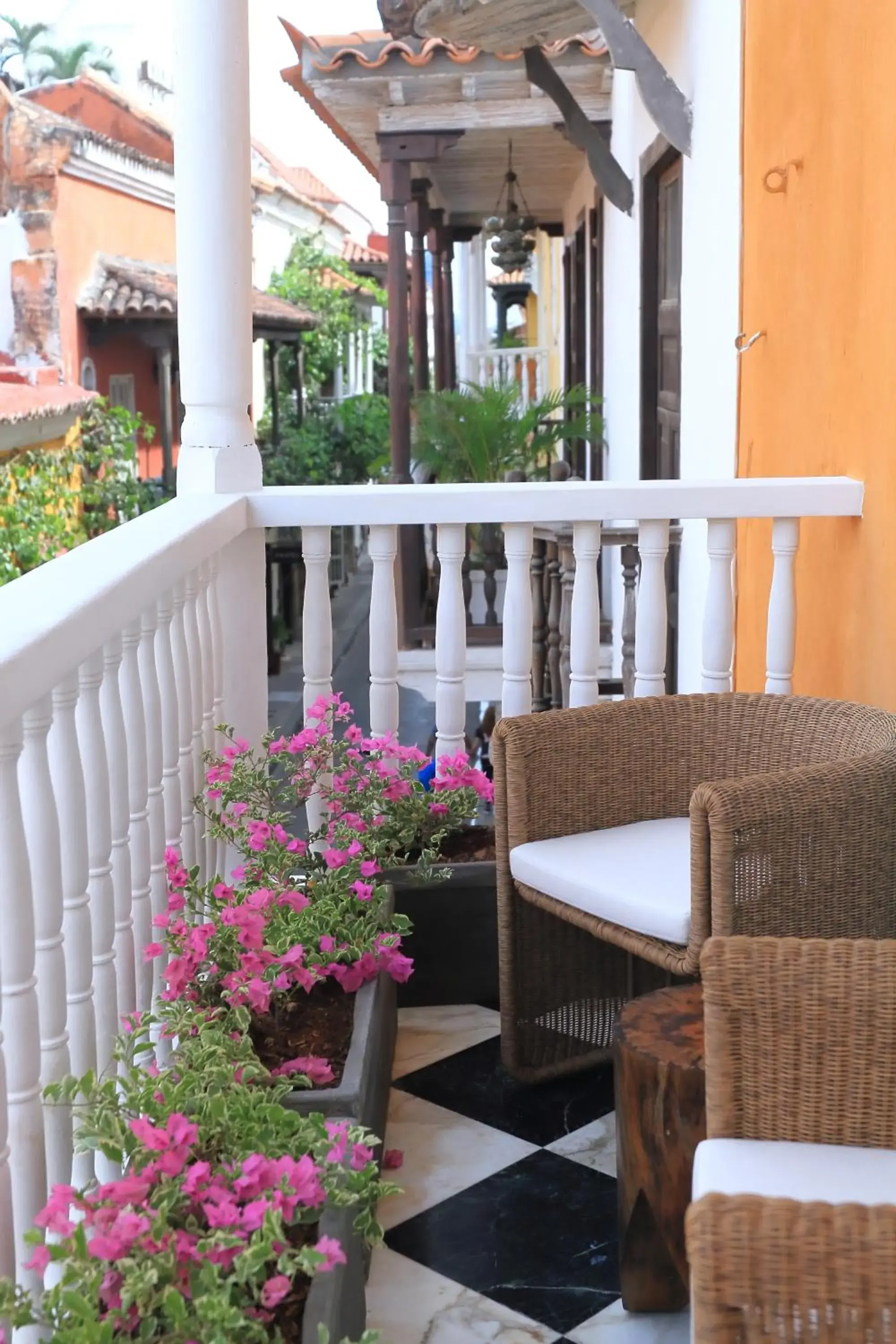 Balcony/Terrace in Casa Pestagua Relais Châteaux