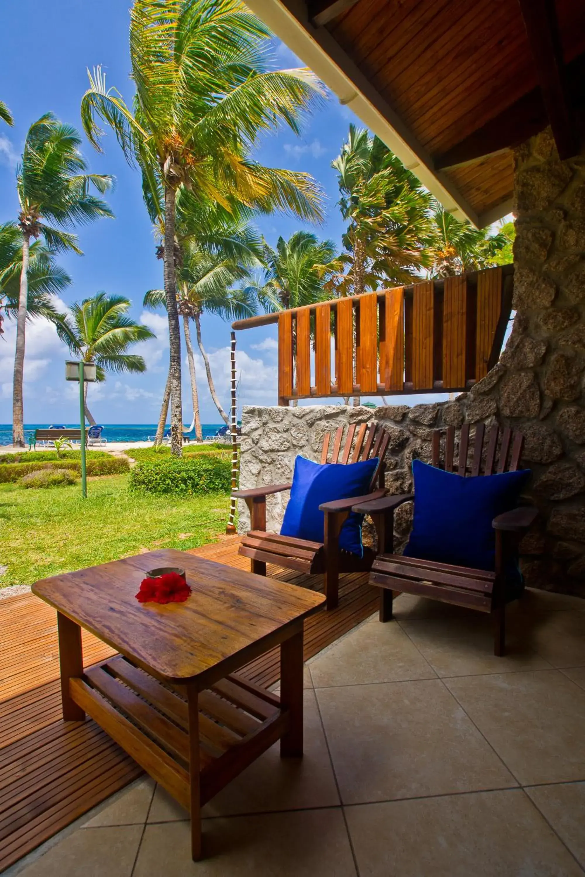 View (from property/room), Seating Area in Coco de Mer and Black Parrot Suites