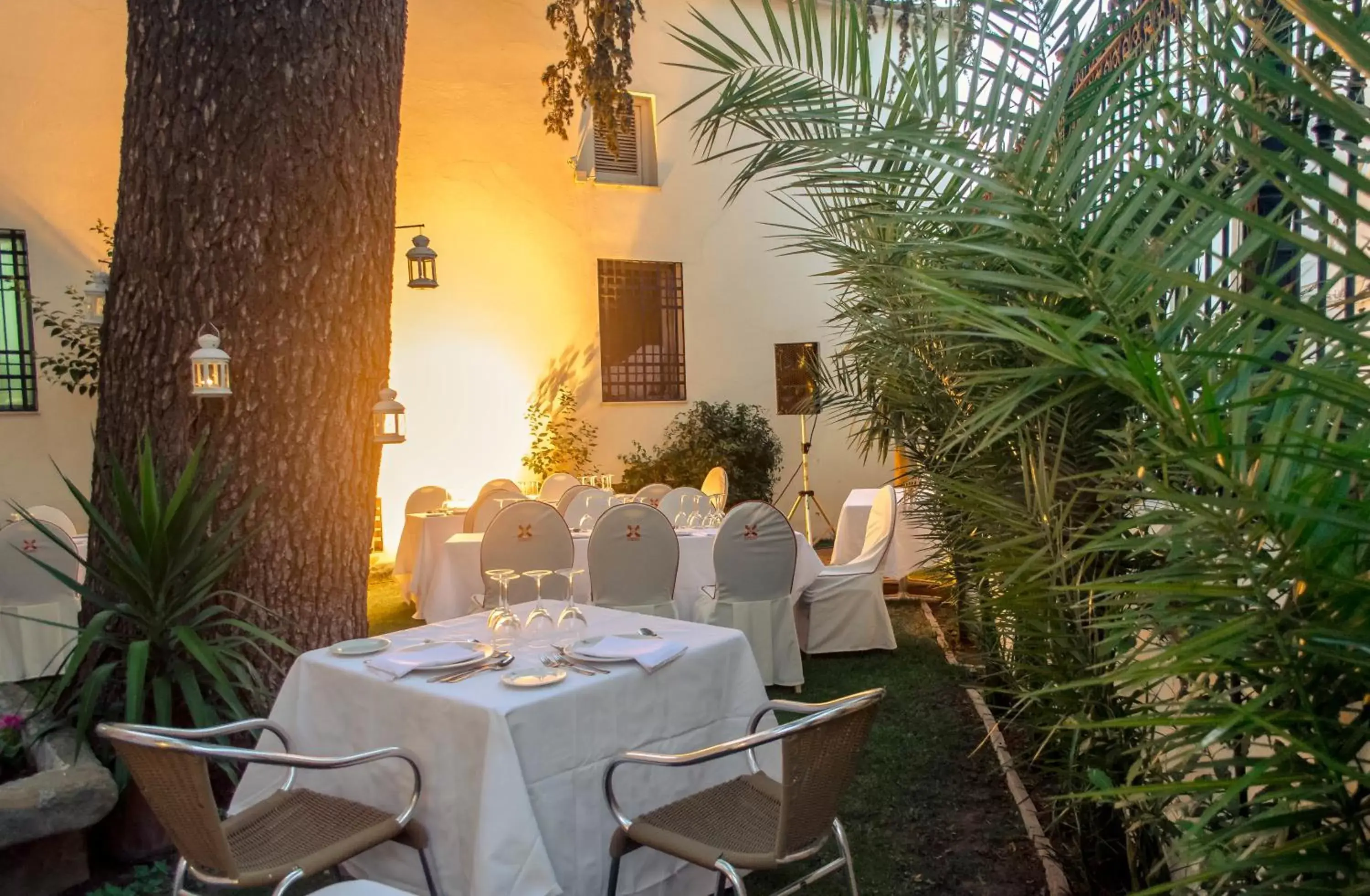 Garden, Restaurant/Places to Eat in Hospedería Mirador de Llerena