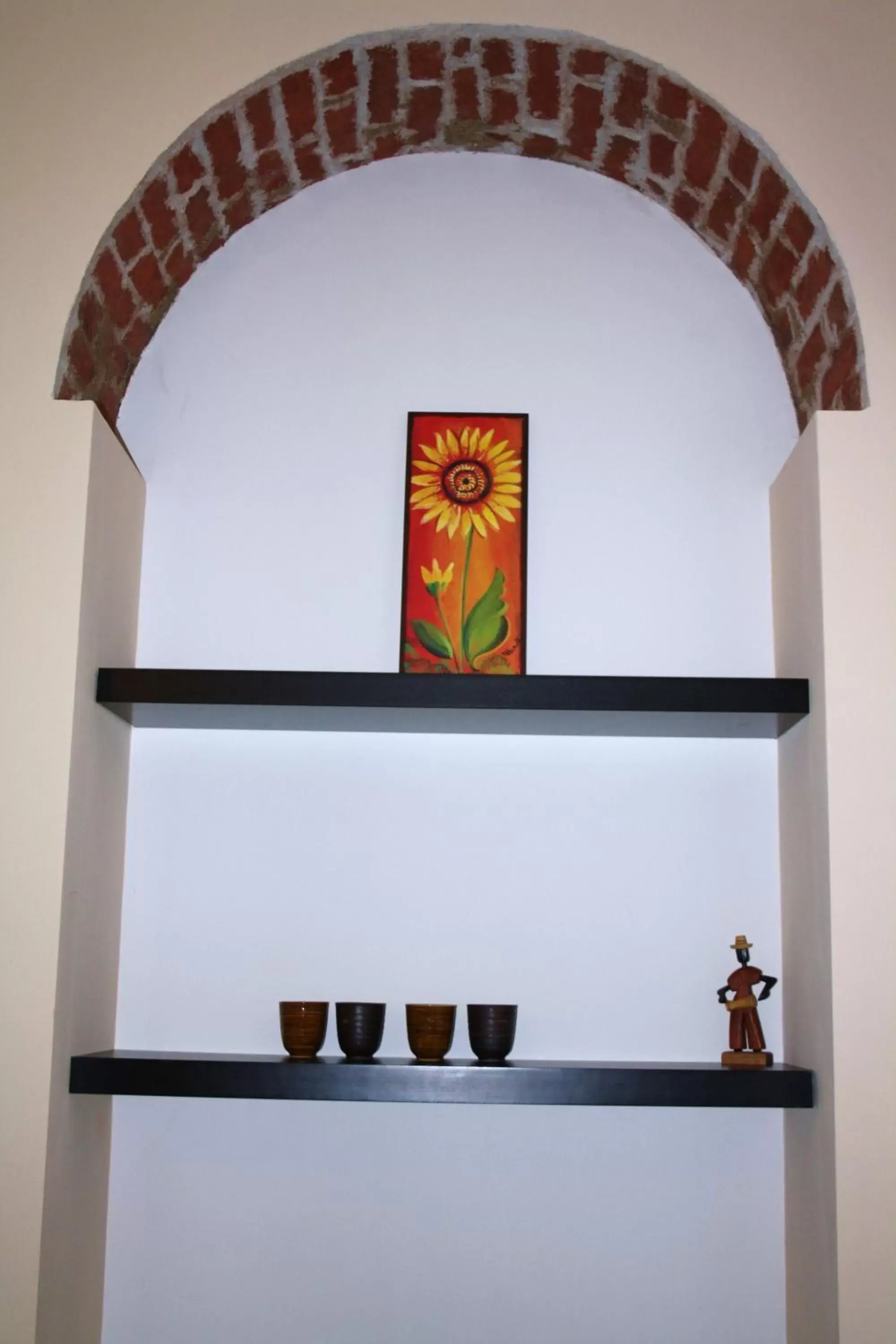 Decorative detail in Il Cortiletto