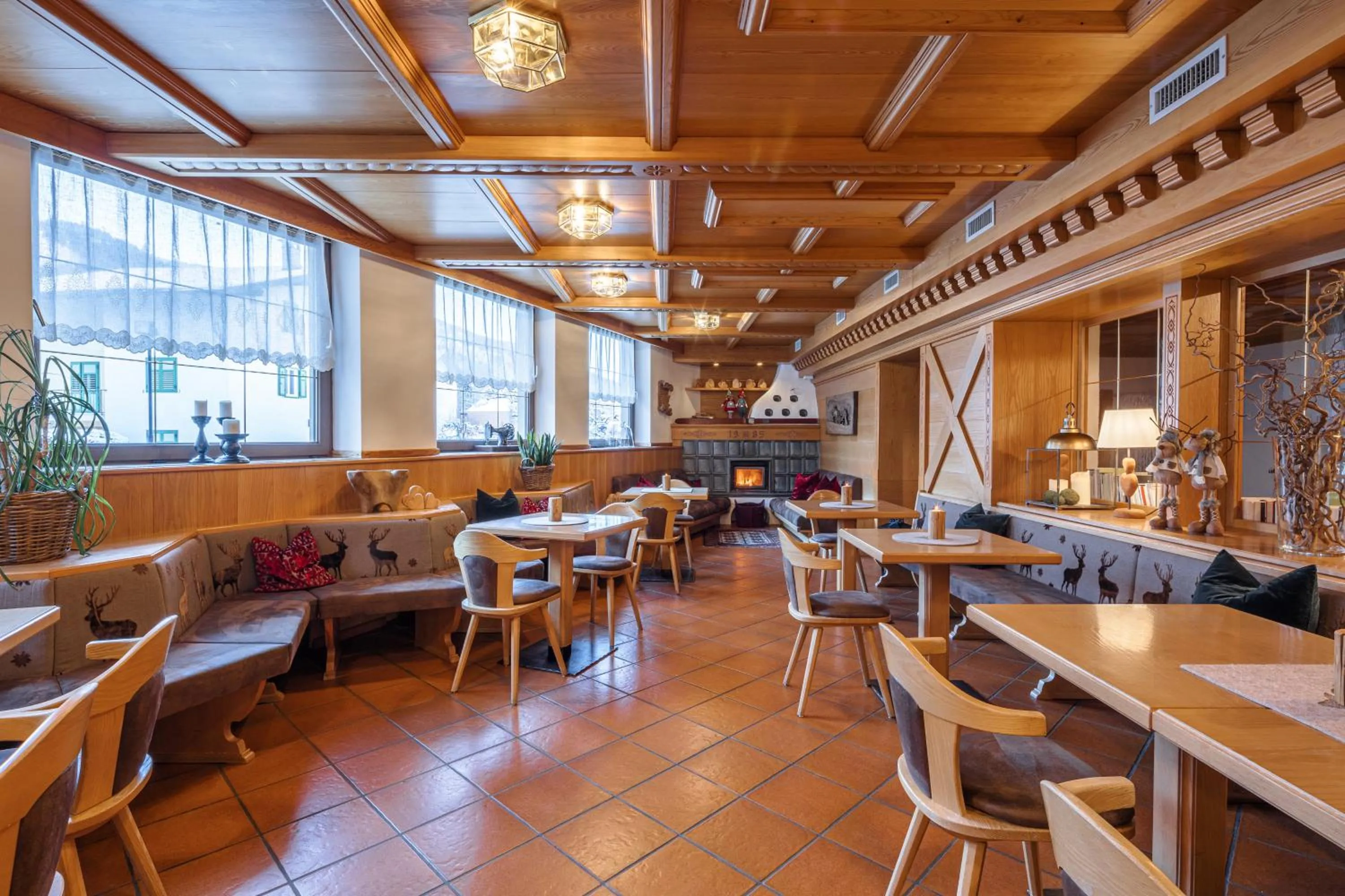 Seating area in Hotel Nele