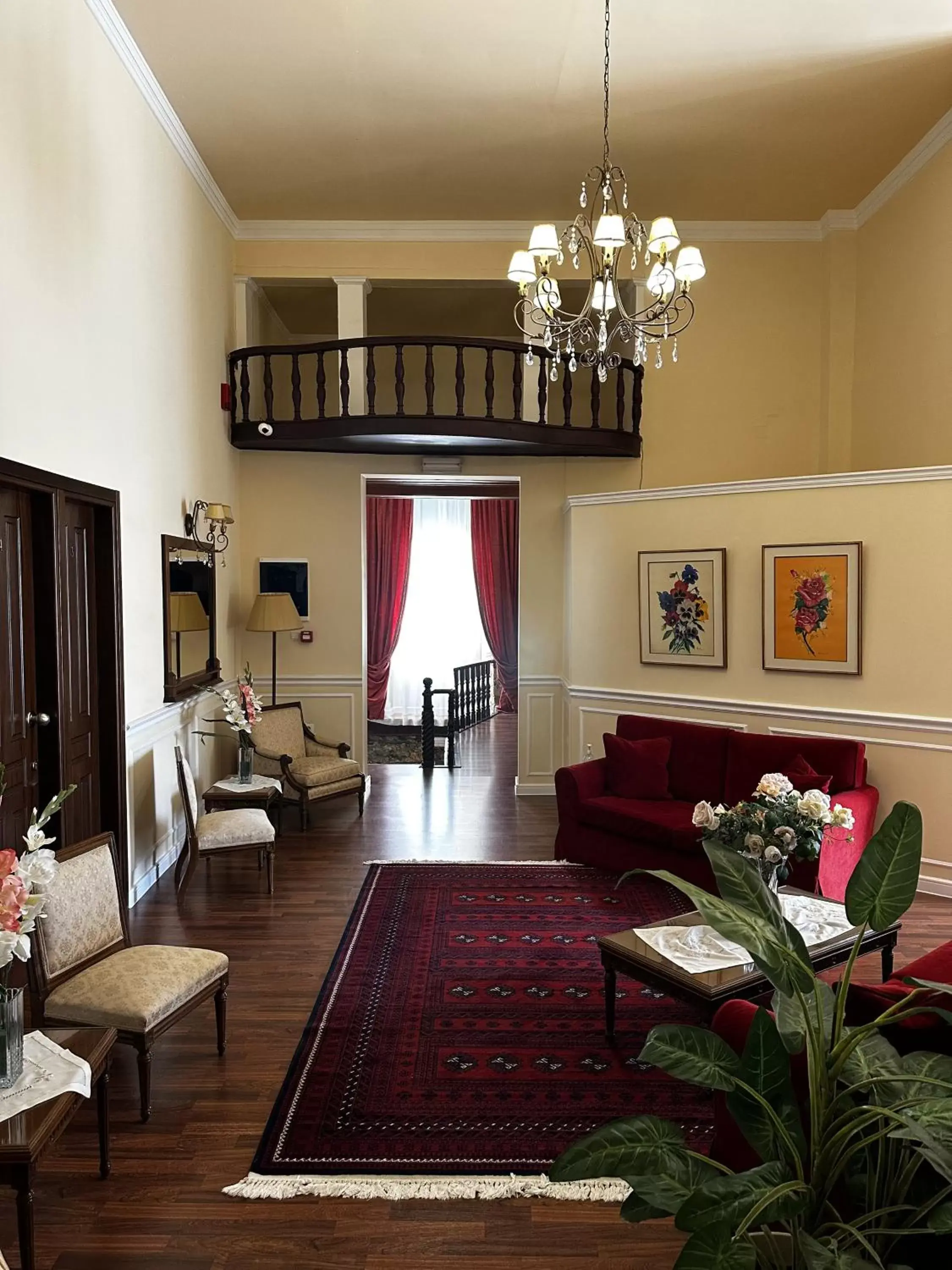 Living room, Seating Area in Hotel Aktaion Syros