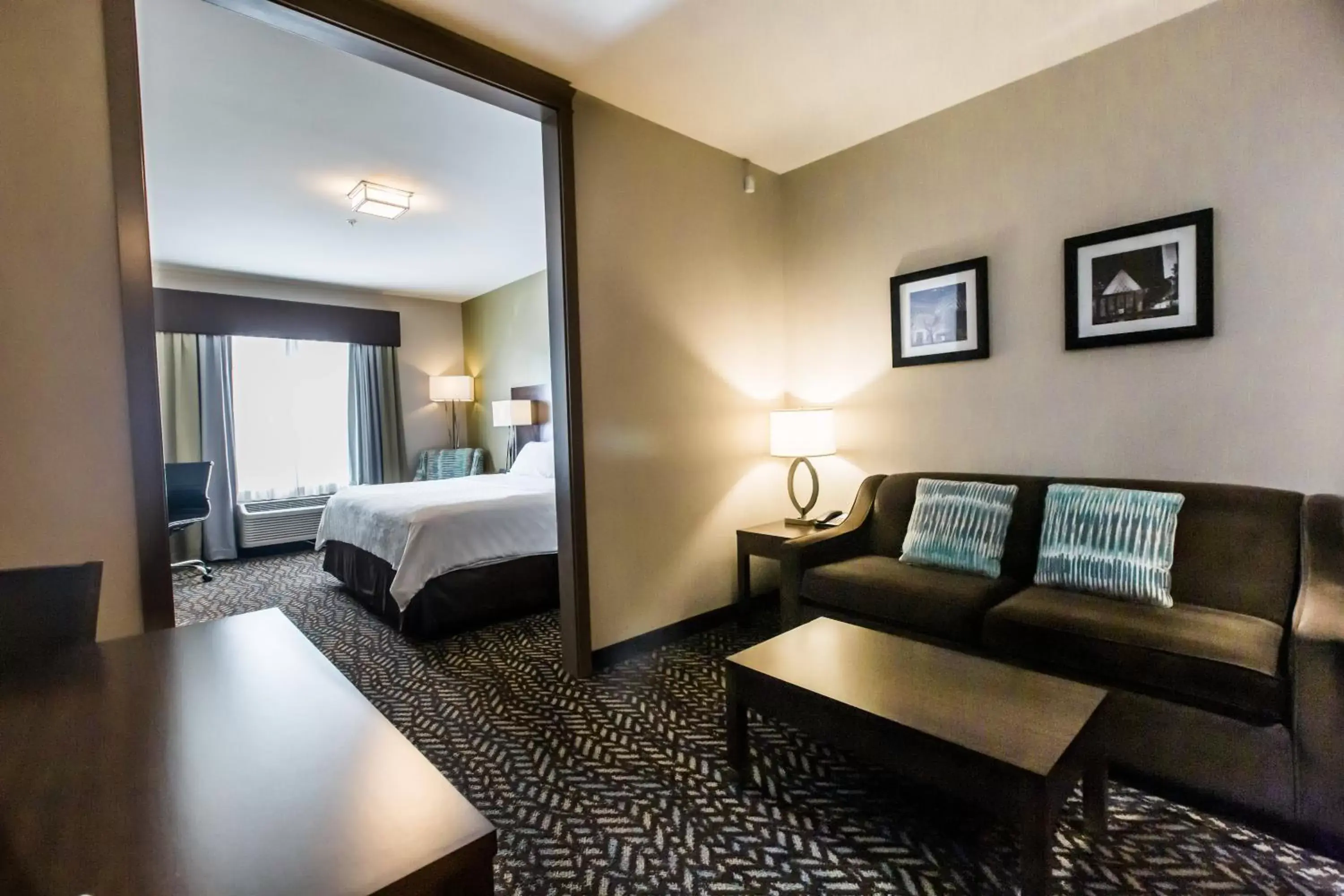 Bedroom in Holiday Inn Express & Suites Spruce Grove - Stony Plain, an IHG Hotel