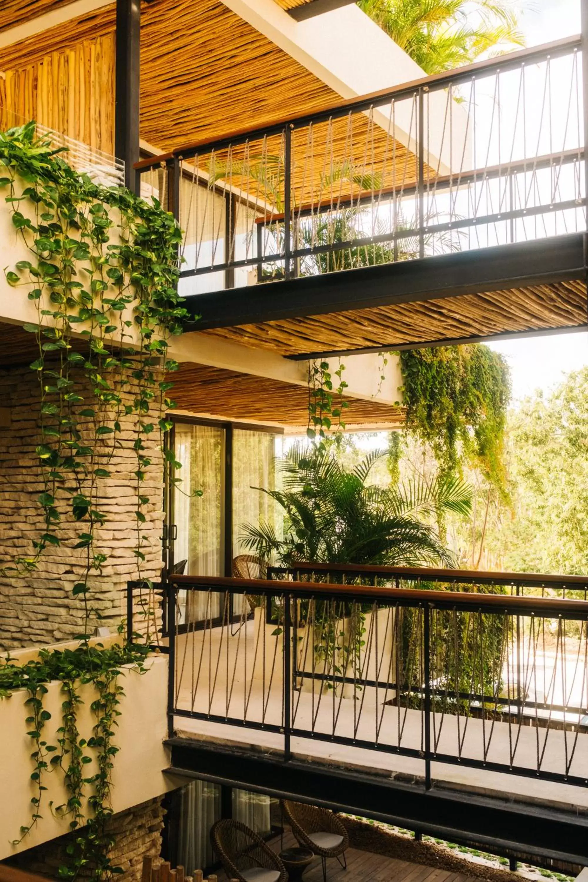 Property building in Copal Tulum Hotel