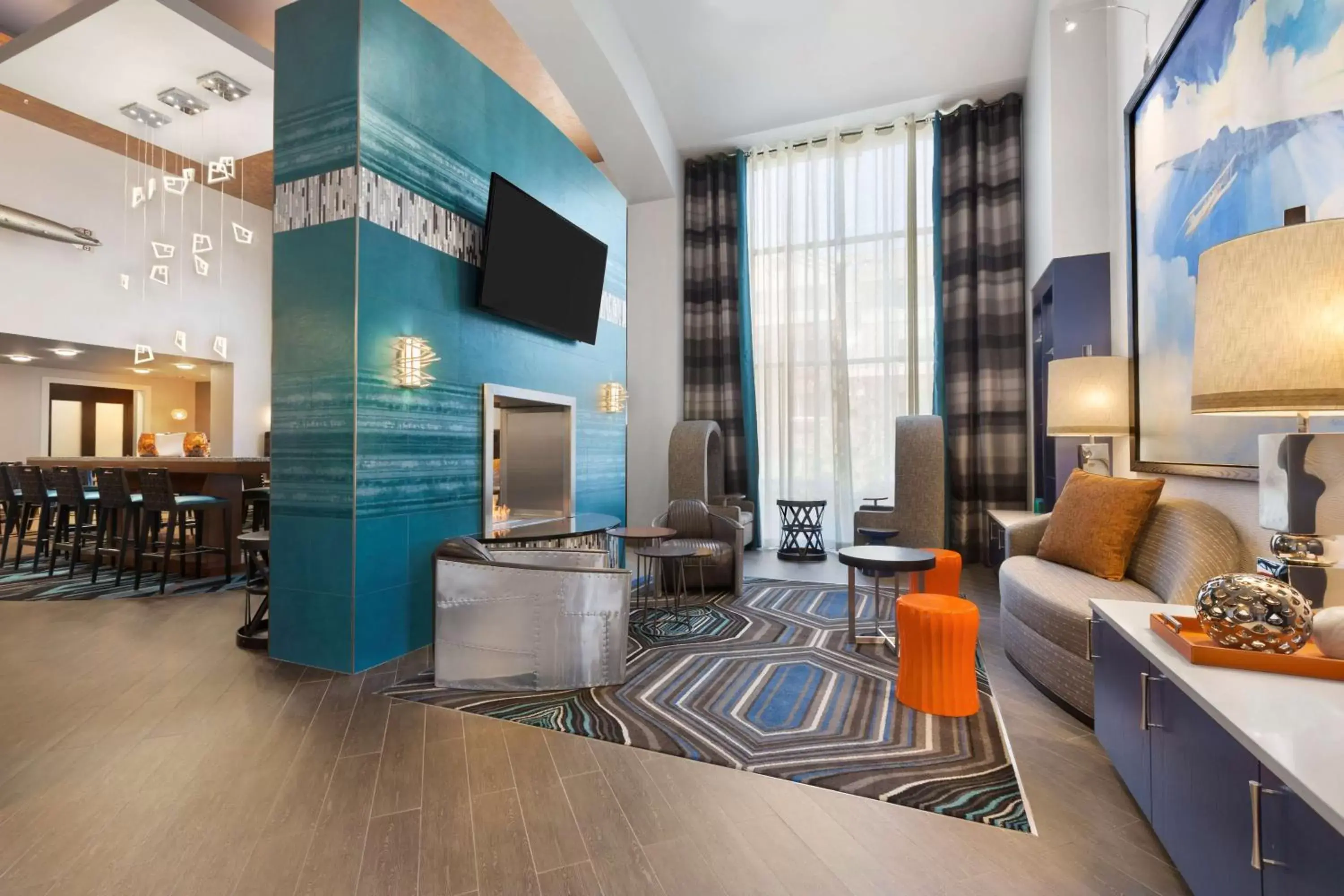 Lobby or reception in Hampton Inn & Suites Herndon-Reston