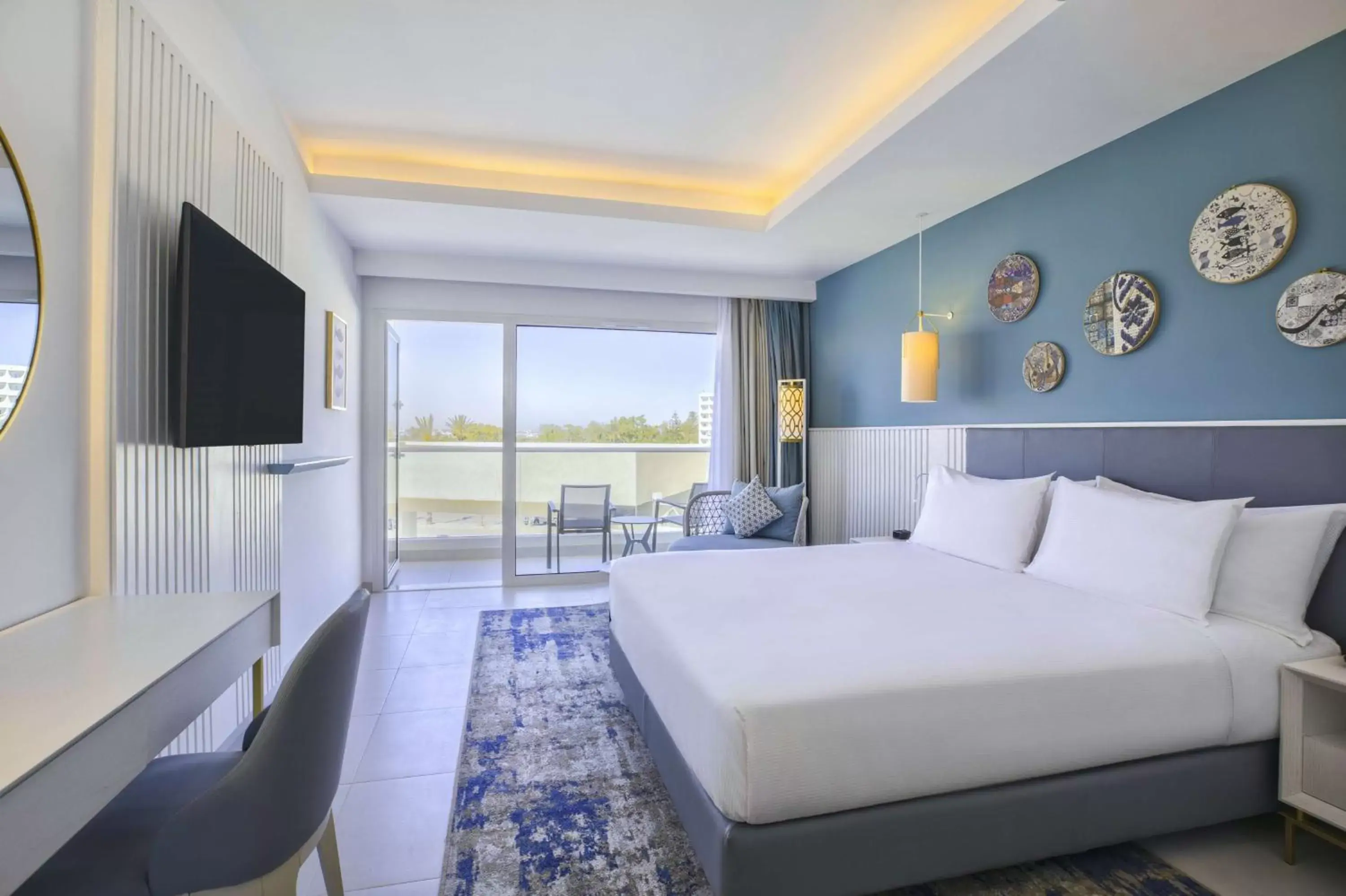 Bed in Hilton Skanes Monastir Beach Resort