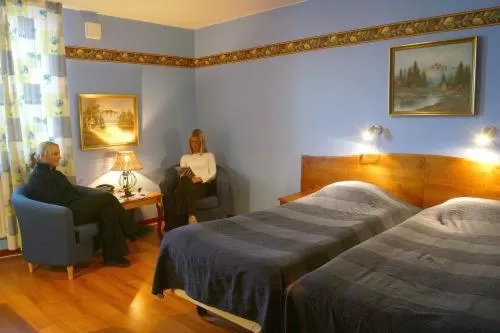 People, Bed in Hotel Aveny Bed & Breakfast