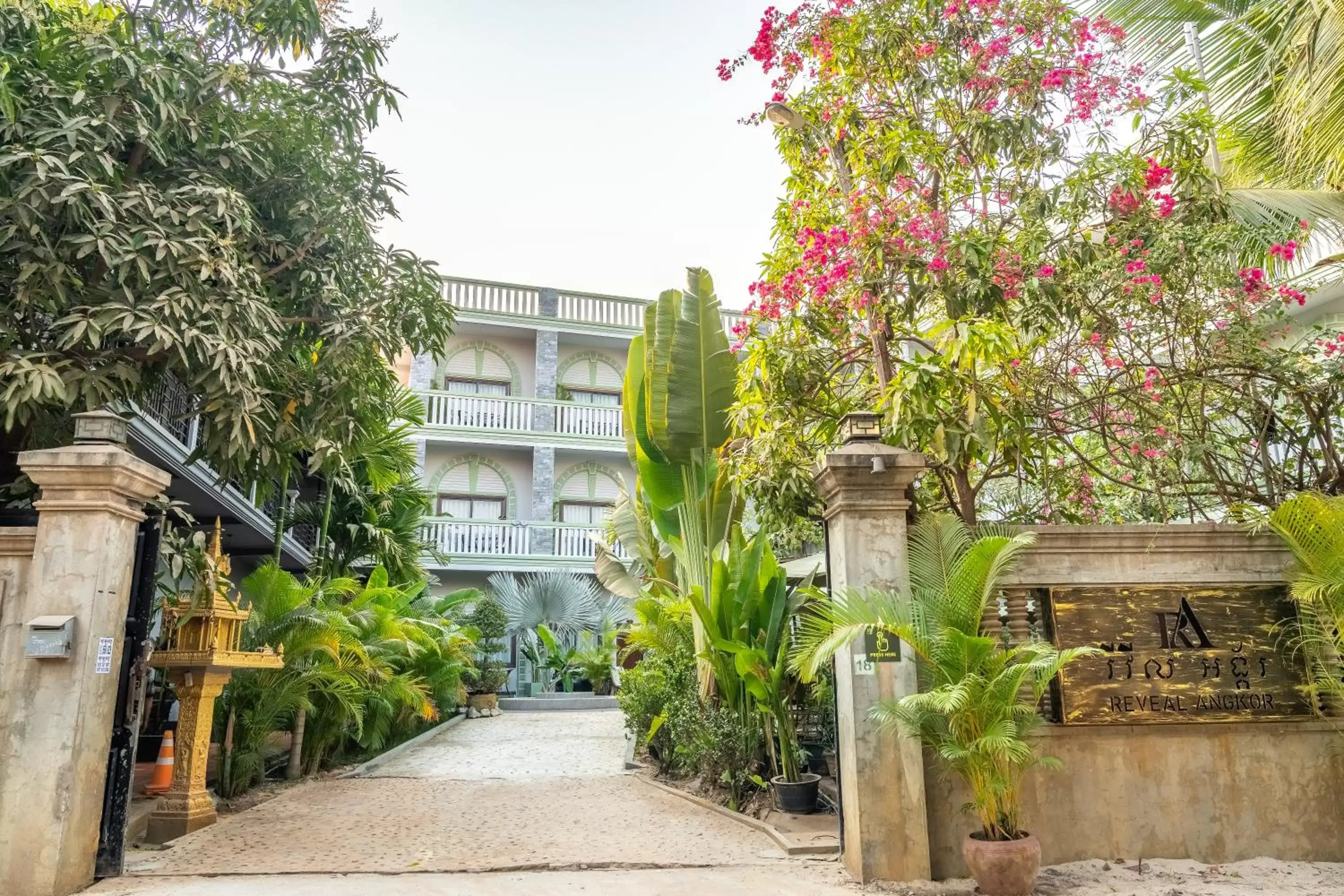 Facade/entrance, Property Building in Reveal Angkor Hotel