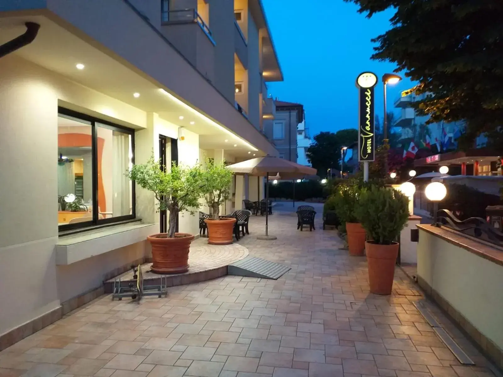 Property building in Hotel Vannucci