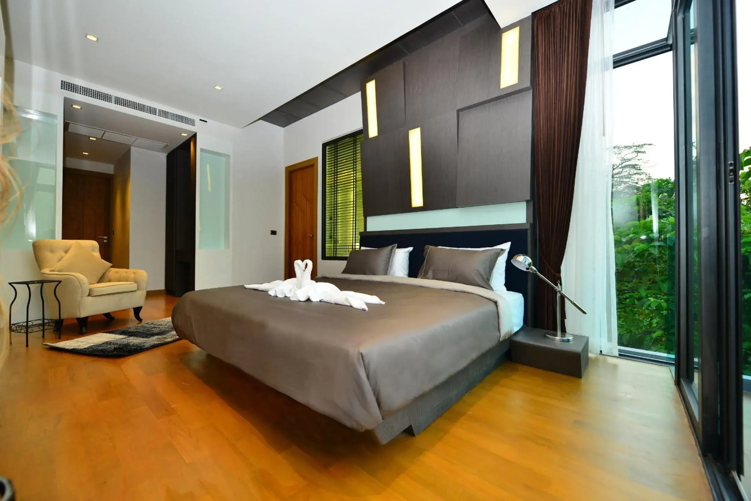 Bedroom, Bed in Bukit Pool Villas - SHA Extra Plus Bedroom, Bed in Bukit Pool Villas - SHA Extra Plus