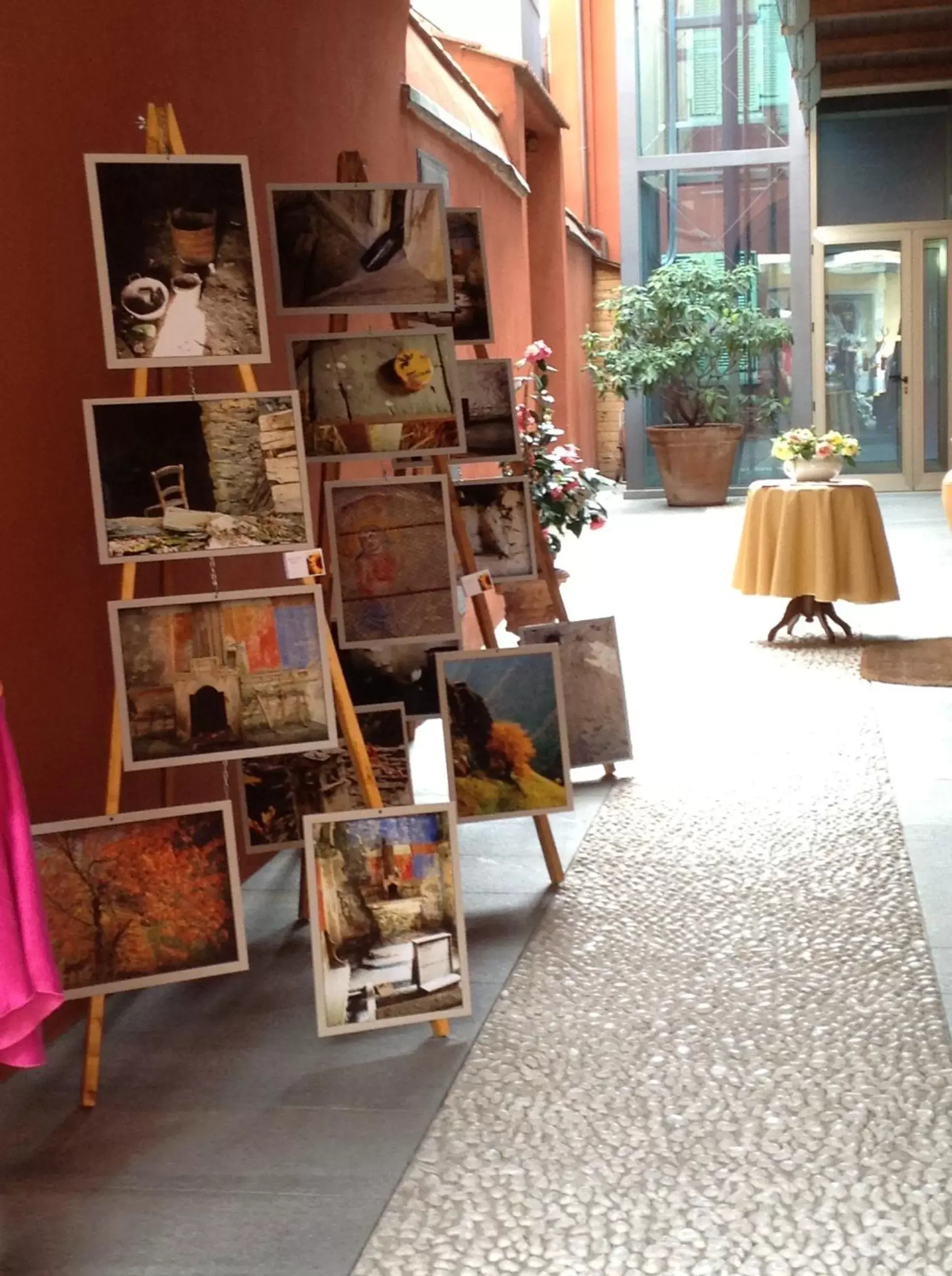 Patio in Hotel Palazzo Di Mezzo